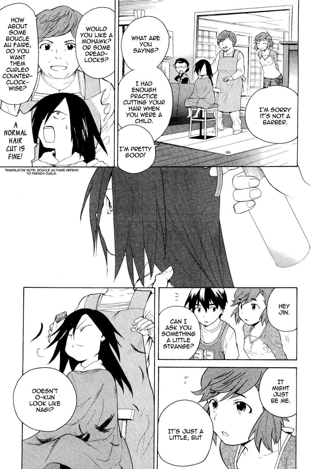Kannagi Chapter 33 page 15 - Chapter 33: Playing with O-kun