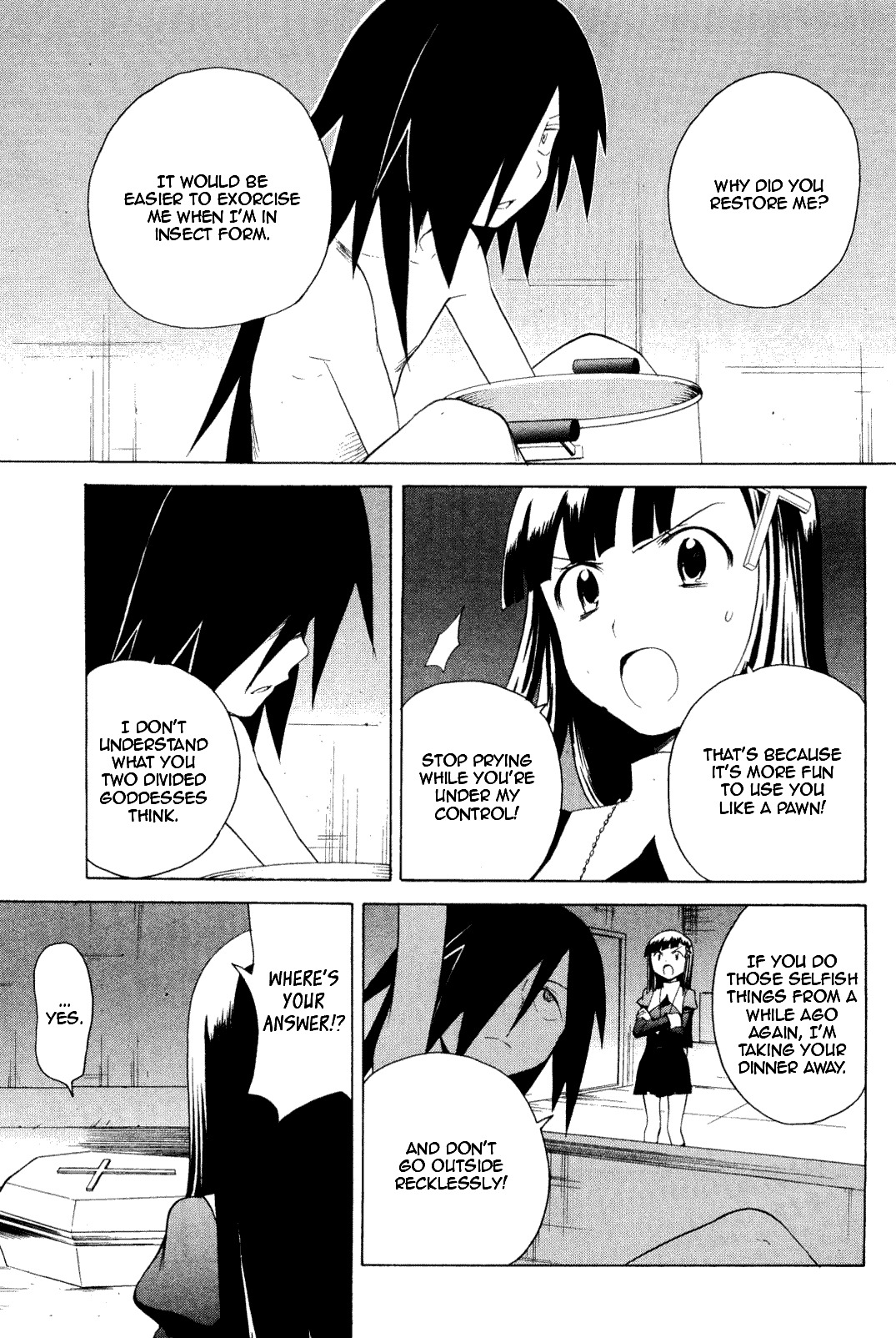 Kannagi Chapter 33 page 7 - Chapter 33: Playing with O-kun