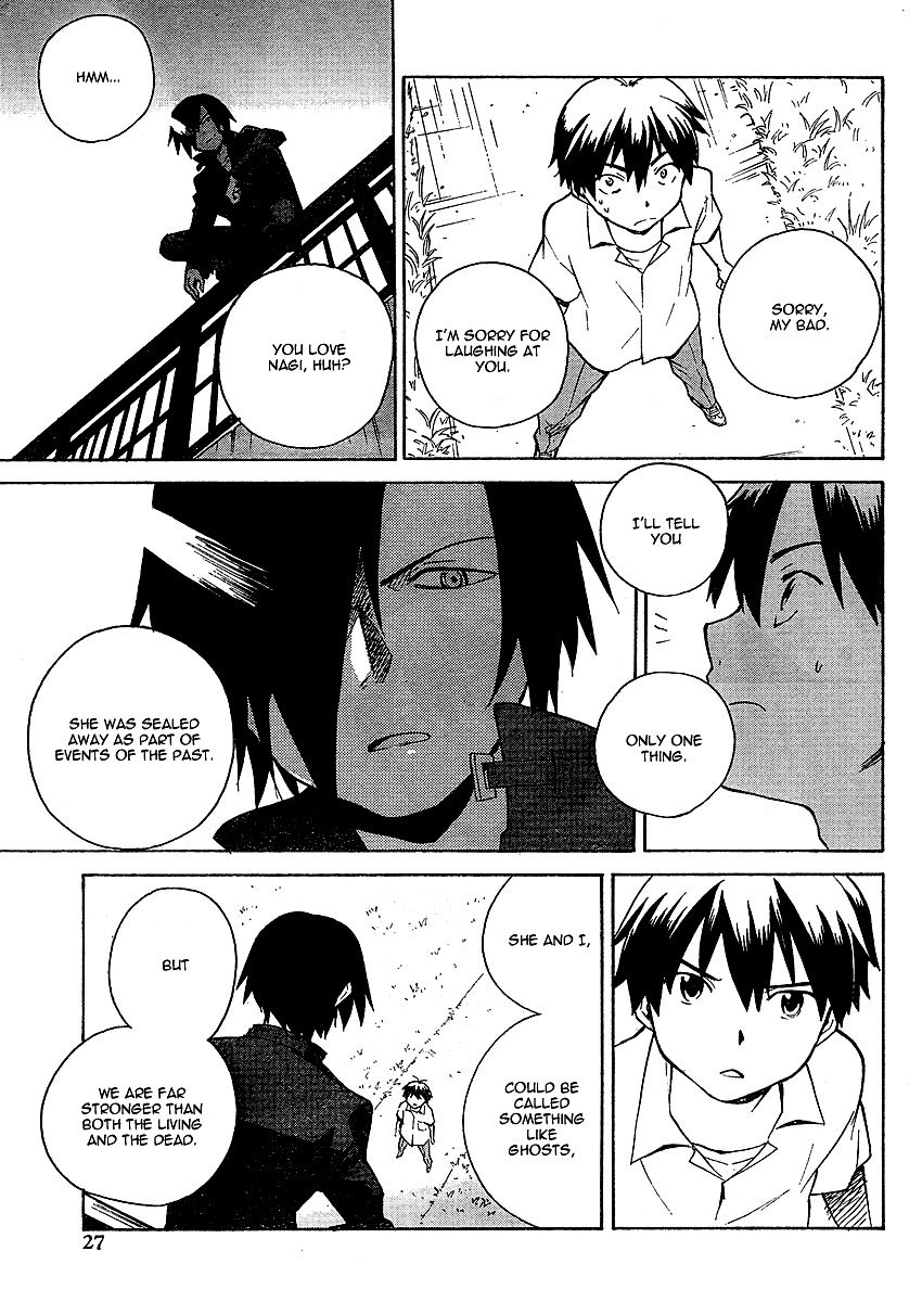Kannagi Chapter 35 page 9 - Chapter 35: Wheel of Fate