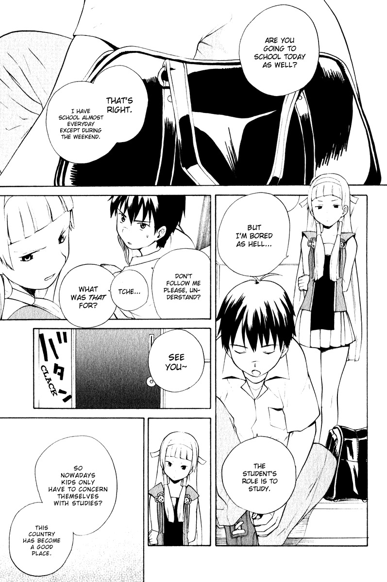 Kannagi Chapter 4 page 1 - Chapter 4: School Days