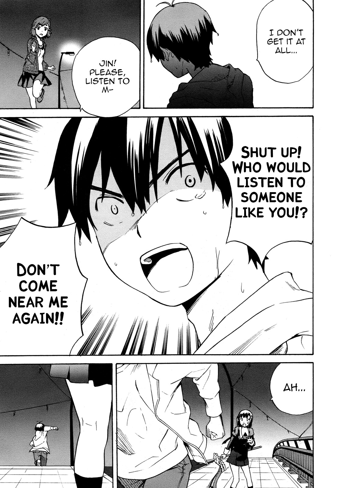Kannagi Chapter 40 page 14 - Chapter 40: Cut Down Part 4