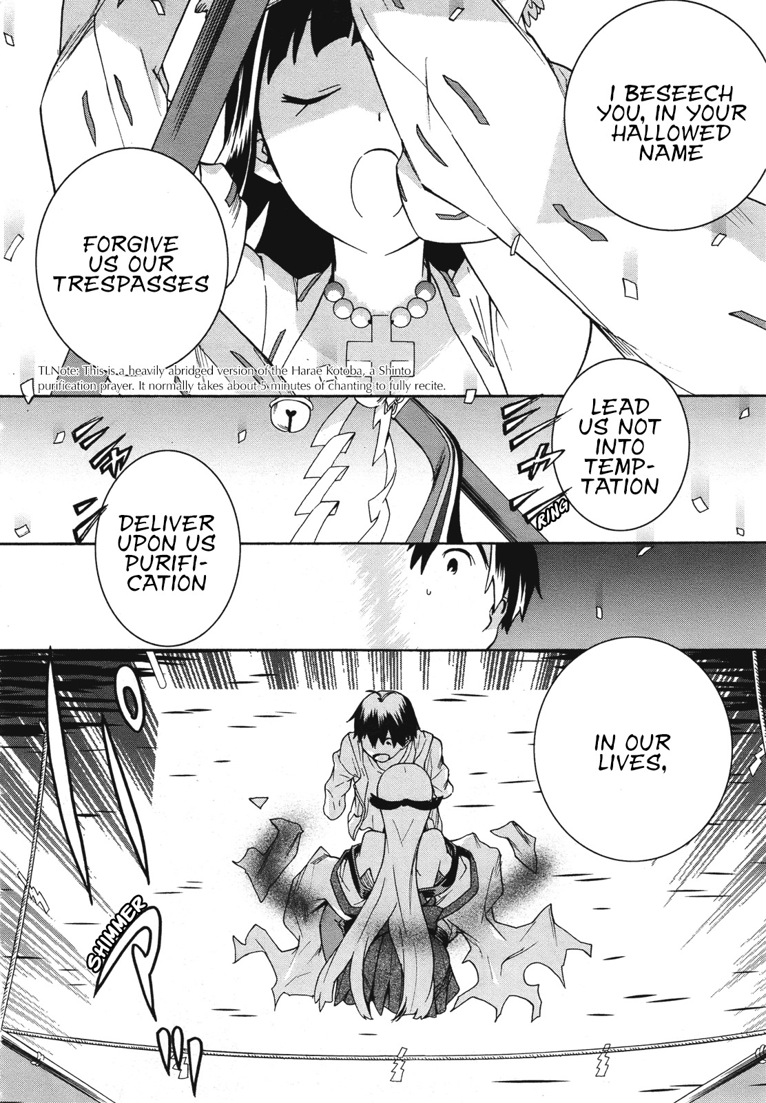 Kannagi Chapter 40 page 6 - Chapter 40: Cut Down Part 4