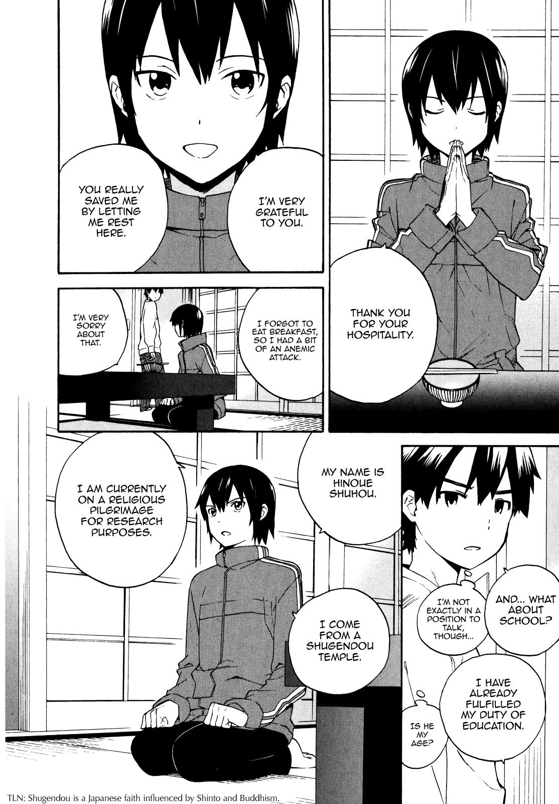 Kannagi Chapter 41 page 16 - Chapter 41: Children on the Mountain