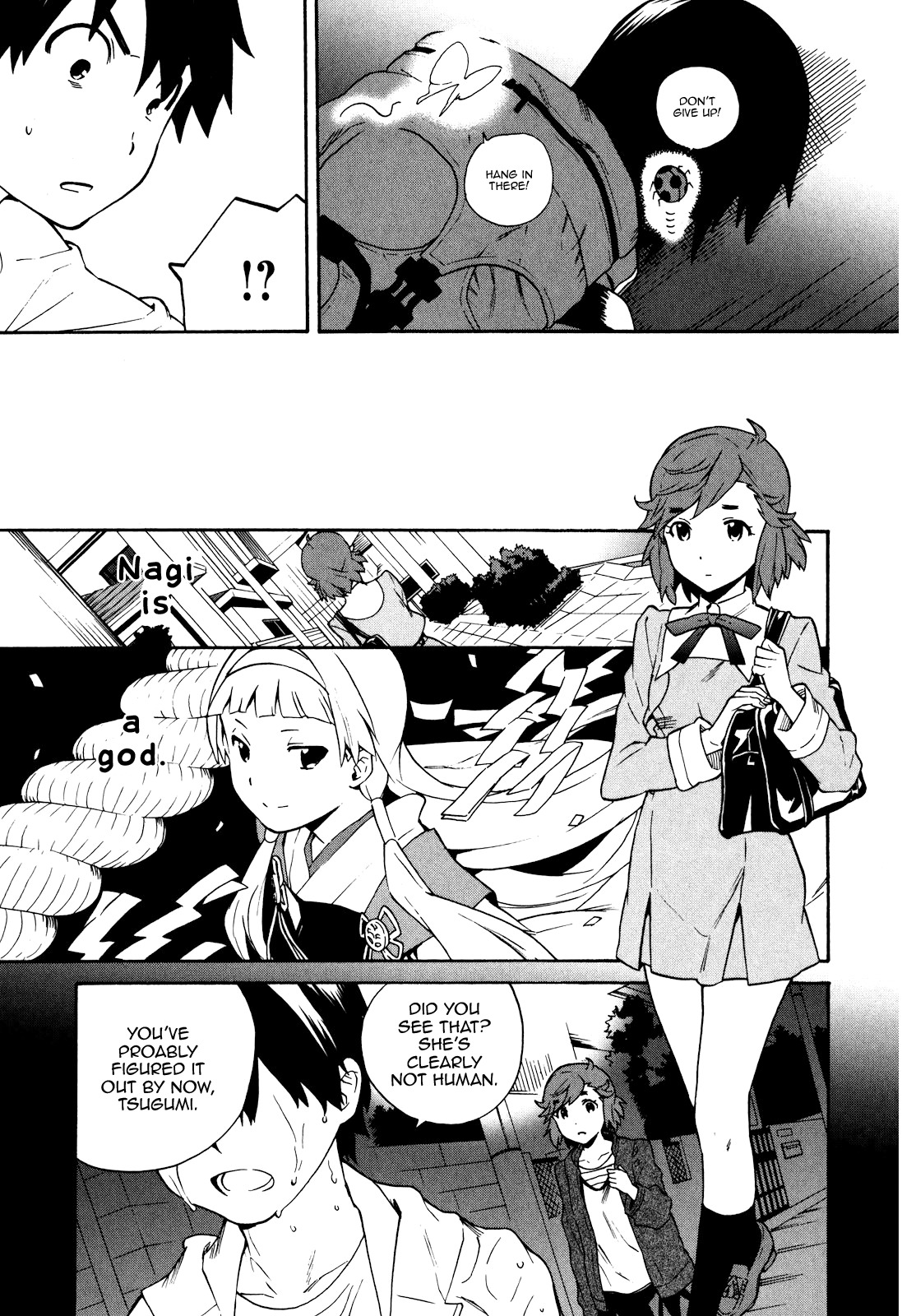Kannagi Chapter 41 page 9 - Chapter 41: Children on the Mountain