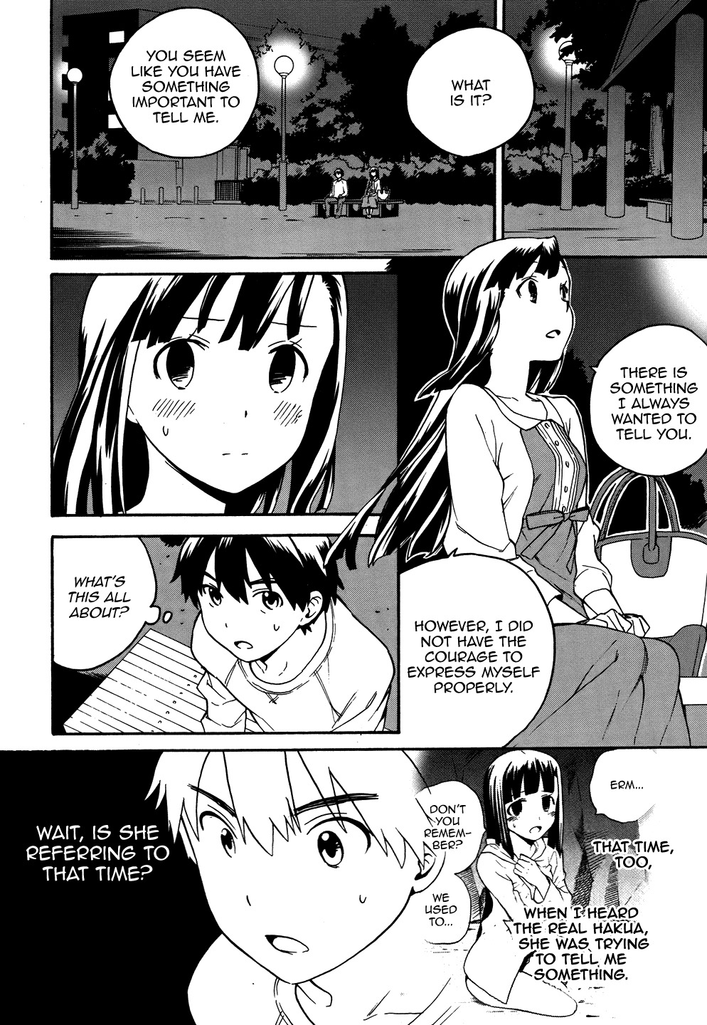 Kannagi Chapter 43 page 18 - Chapter 43: Aquamarine Dress