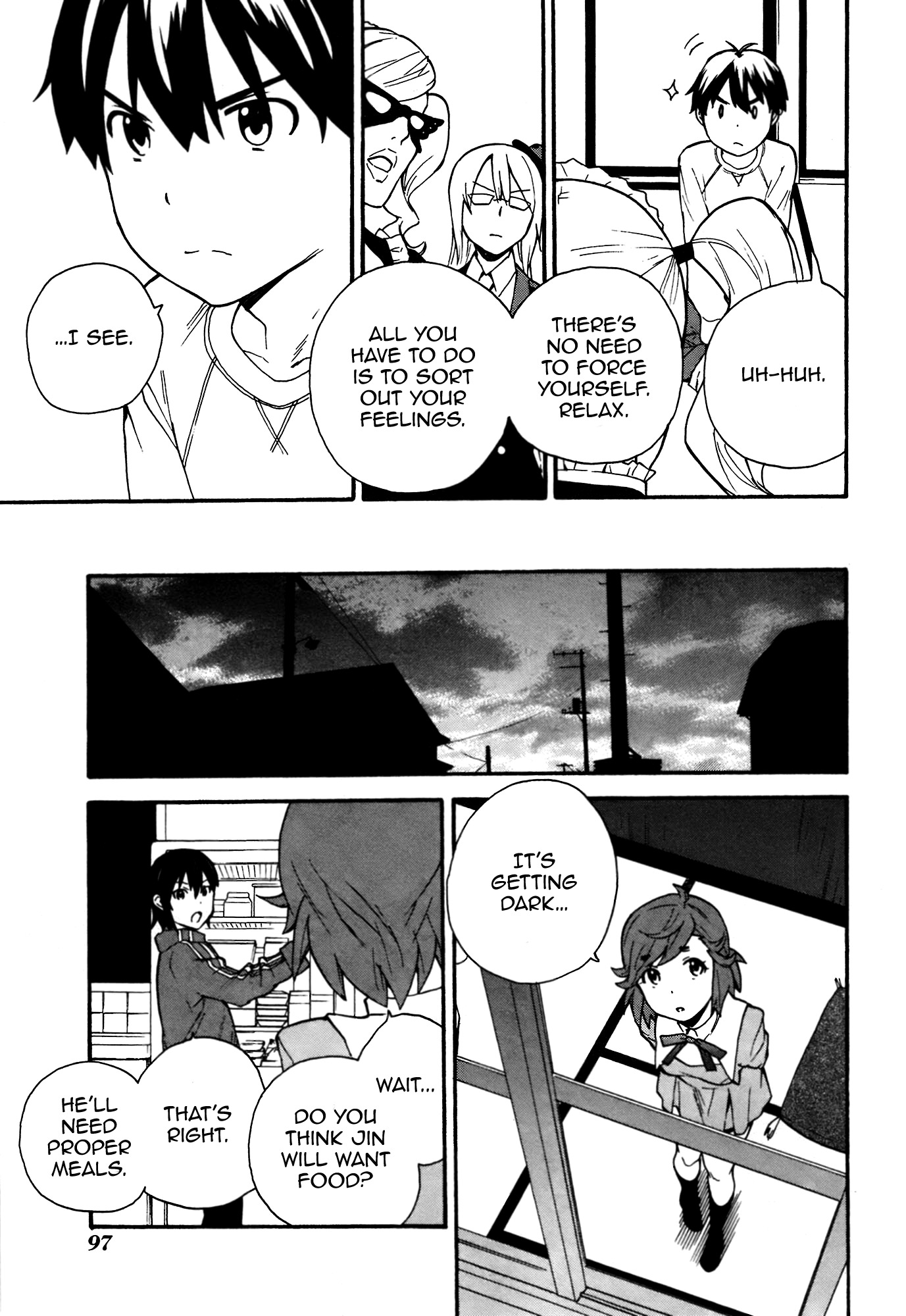 Kannagi Chapter 45 page 11 - Chapter 45: Jin's Reflections