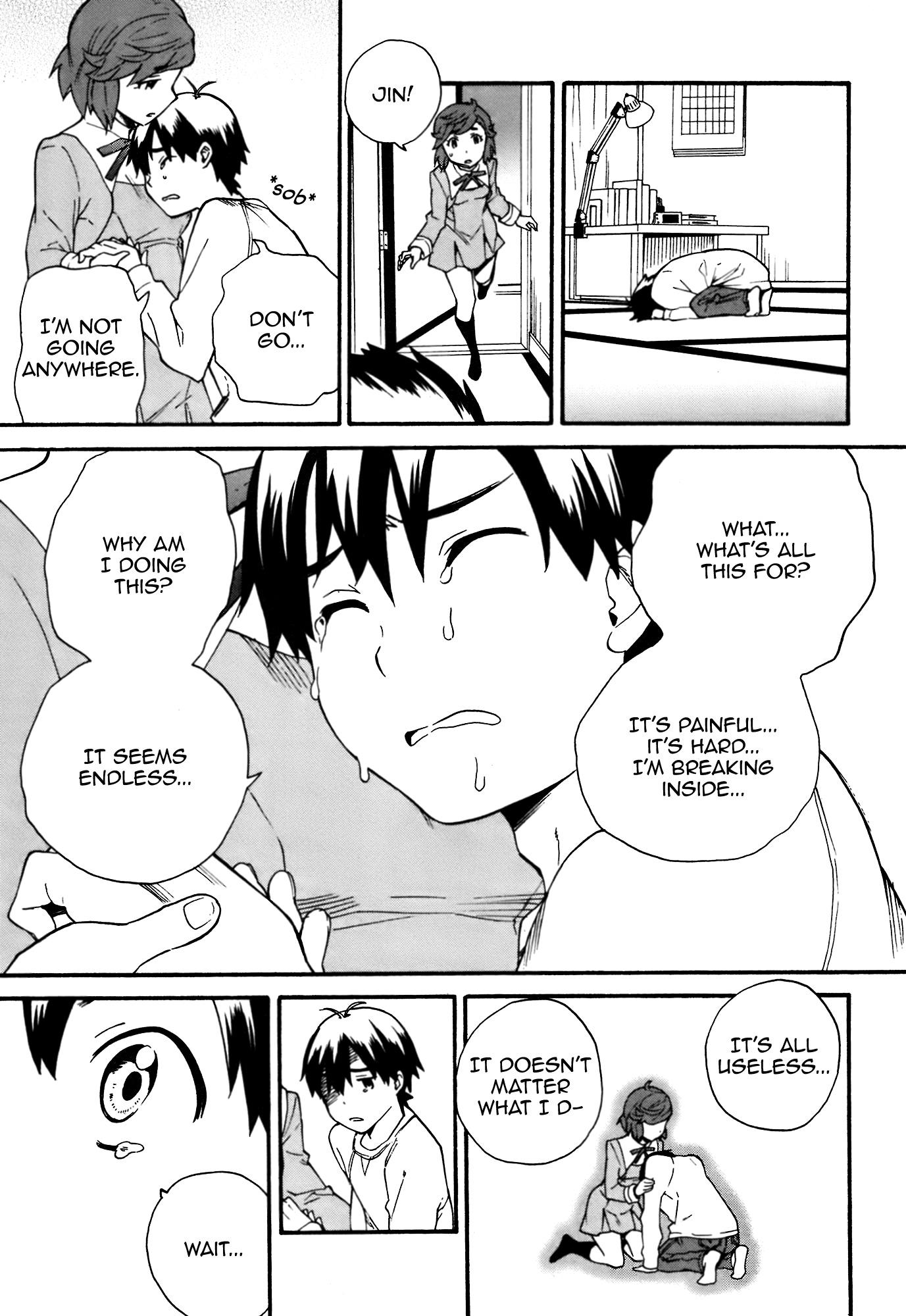Kannagi Chapter 45 page 21 - Chapter 45: Jin's Reflections