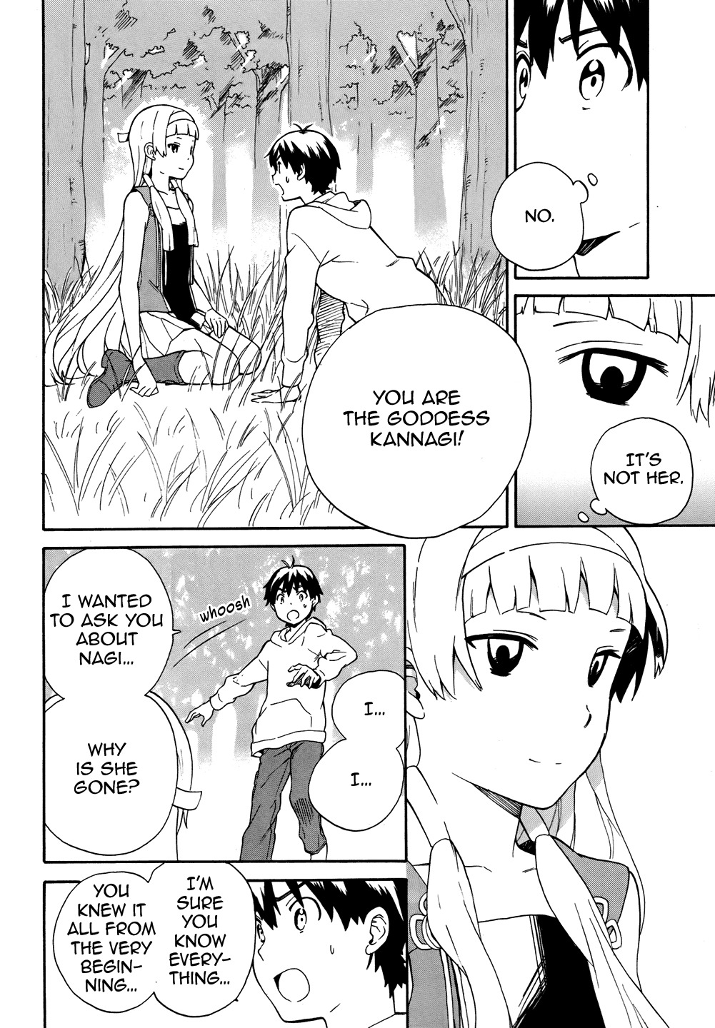Kannagi Chapter 46 page 6 - Chapter 46: The Goddess Kannagi