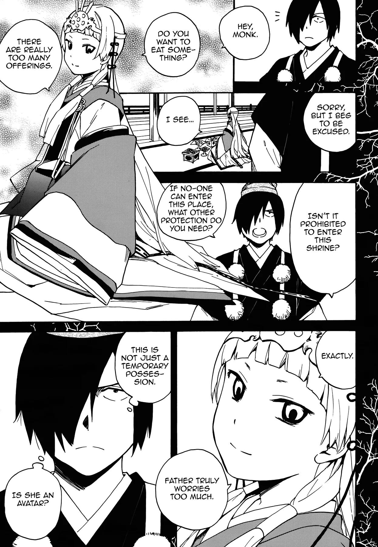 Kannagi Chapter 53 page 12 - Chapter 53 : The Holy Place (Part 001)