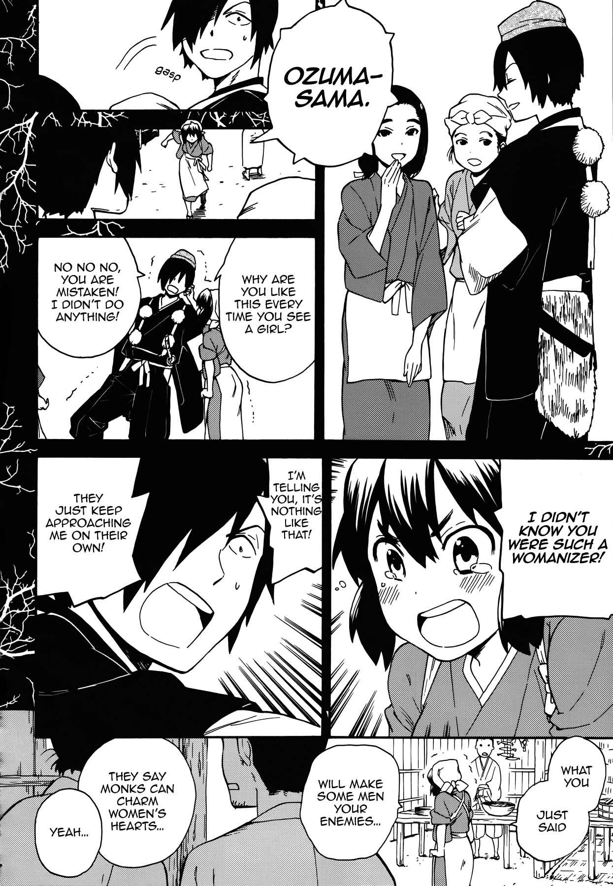 Kannagi Chapter 54 page 14 - Chapter 54: The Holy Place (Part 2)
