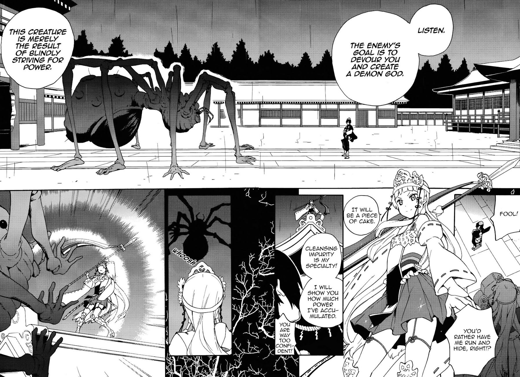 Kannagi Chapter 54 page 20 - Chapter 54: The Holy Place (Part 2)