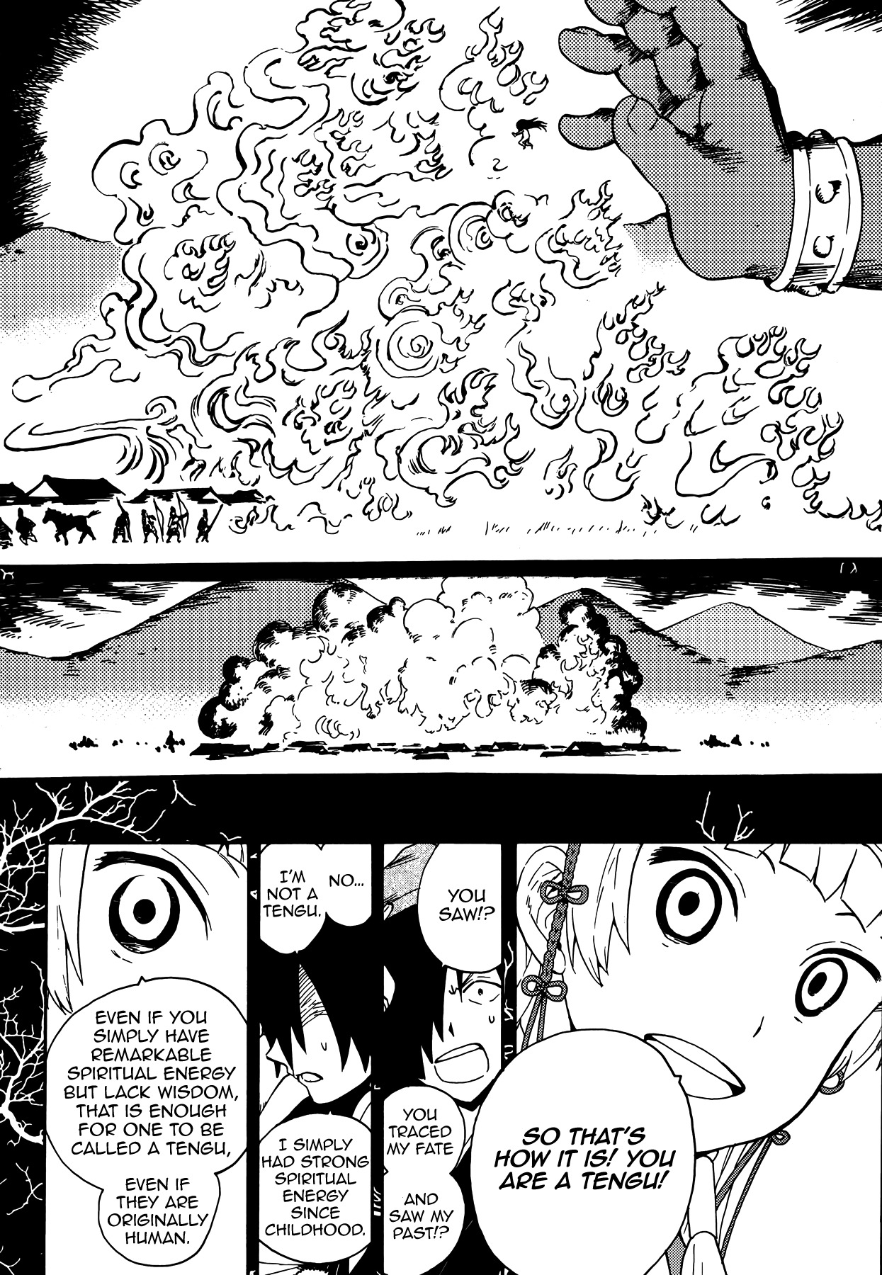 Kannagi Chapter 54 page 9 - Chapter 54: The Holy Place (Part 2)