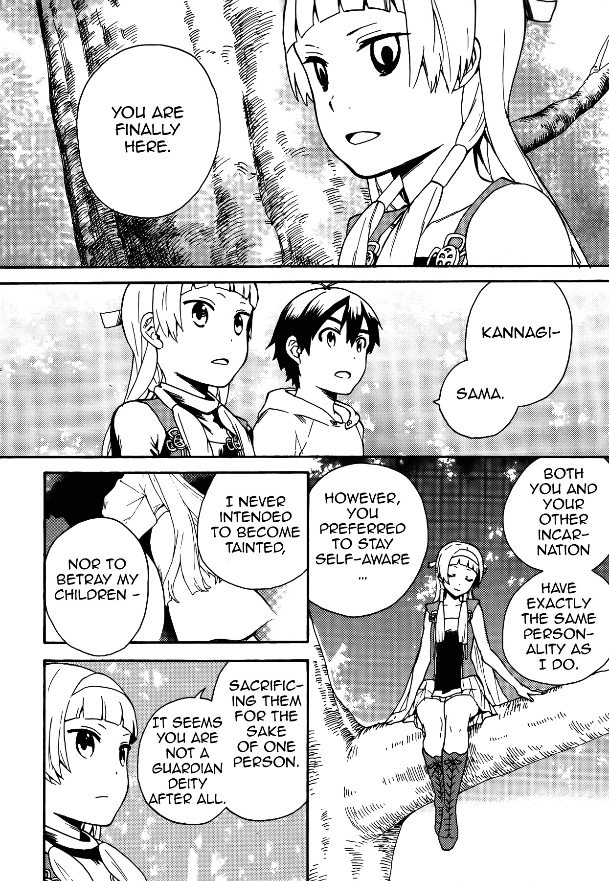 Kannagi Chapter 55 page 10 - Chapter 55 : Grafting
