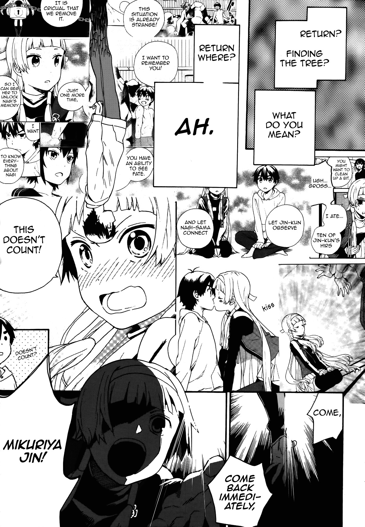 Kannagi Chapter 55 page 3 - Chapter 55 : Grafting