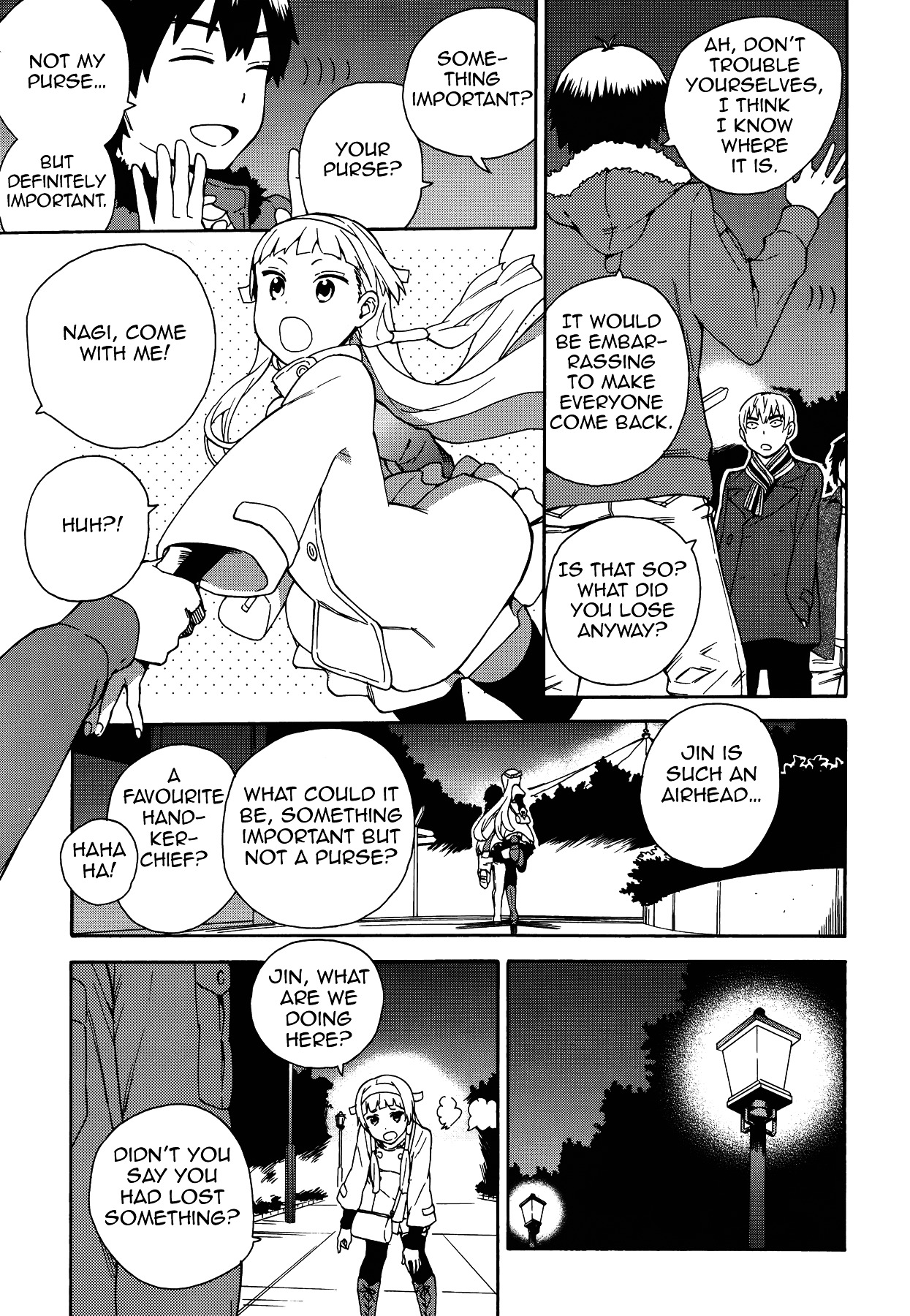 Kannagi Chapter 56 page 13 - Chapter 56 : Back to Daily Life
