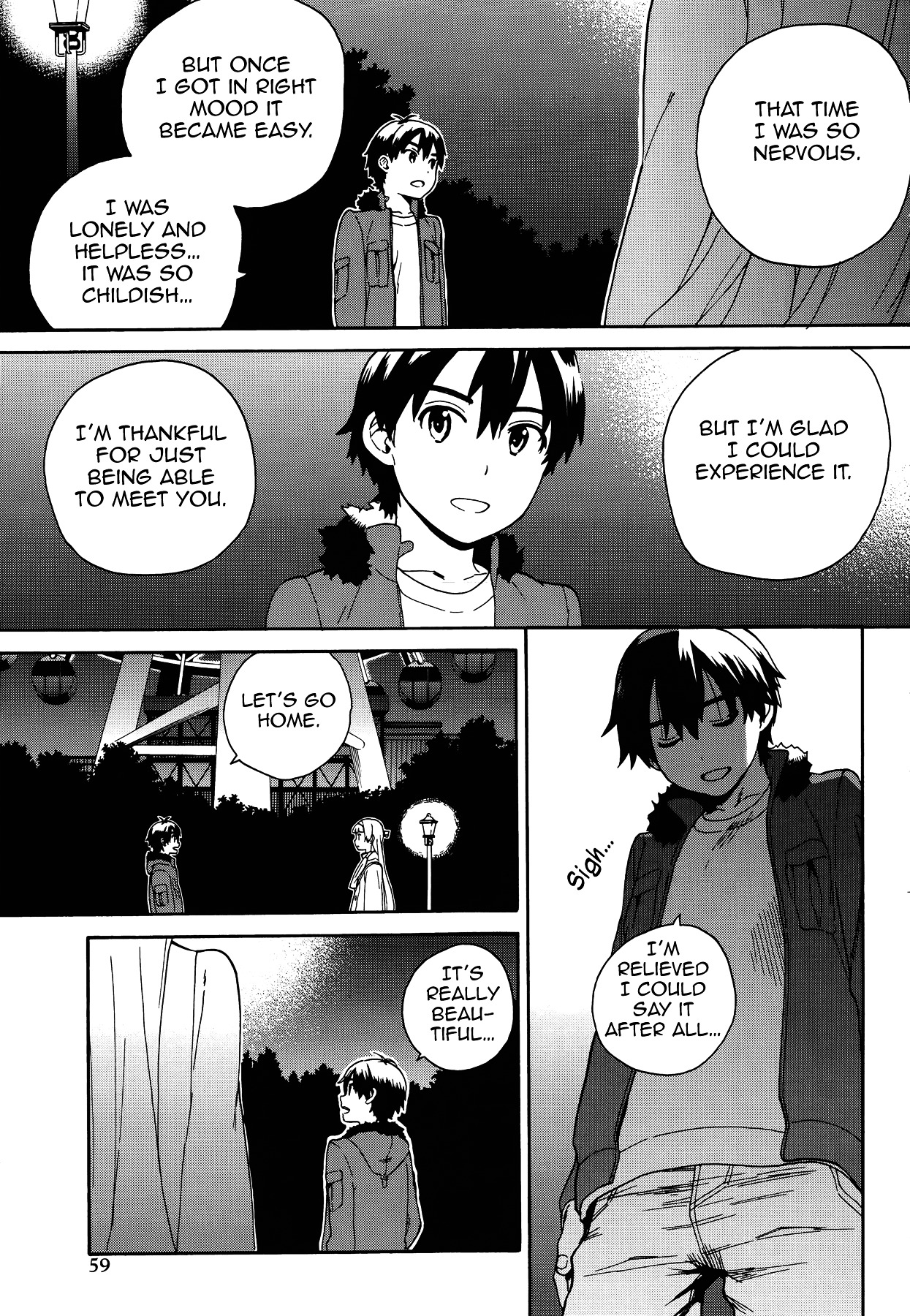 Kannagi Chapter 56 page 17 - Chapter 56 : Back to Daily Life
