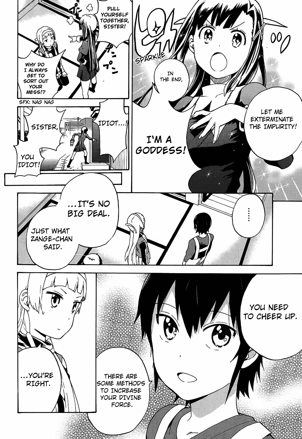 Kannagi Chapter 58 page 10 - Chapter 58 : Cheer Up!