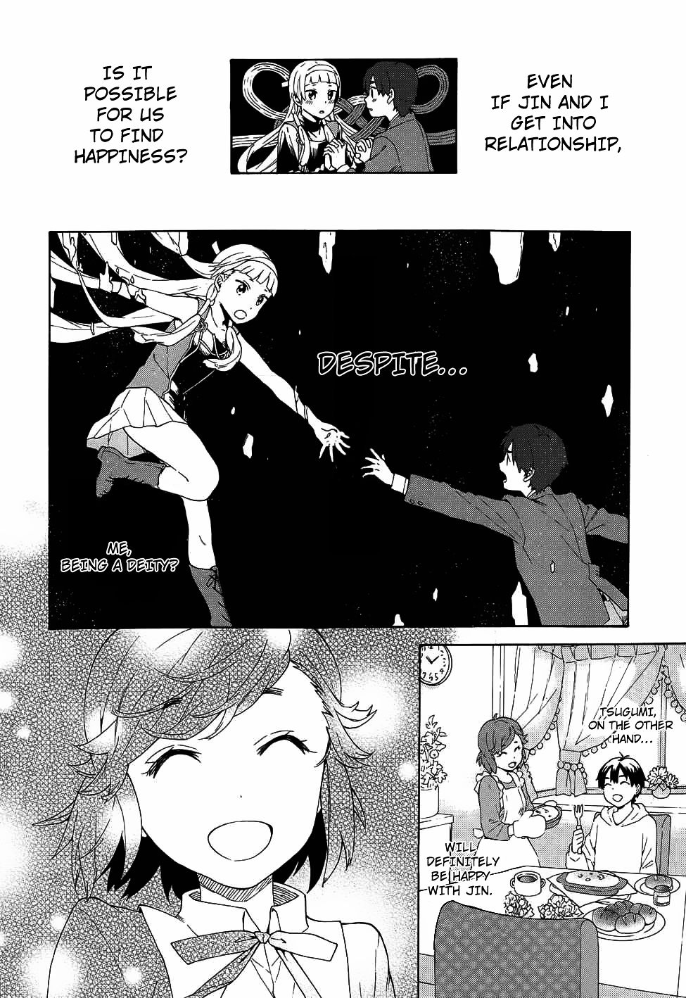 Kannagi Chapter 58 page 12 - Chapter 58 : Cheer Up!