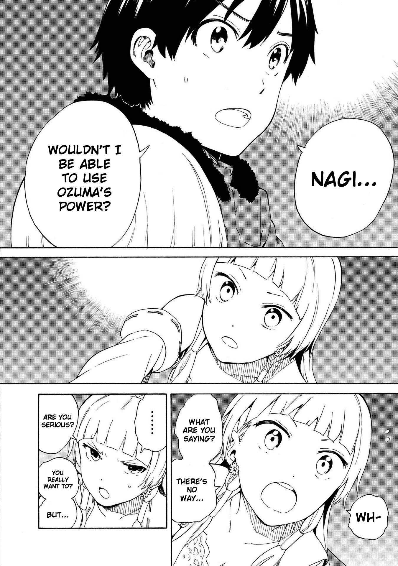 Kannagi Chapter 73 page 10 - Chapter 73: I'll Protect My Princess with a Princess Carry