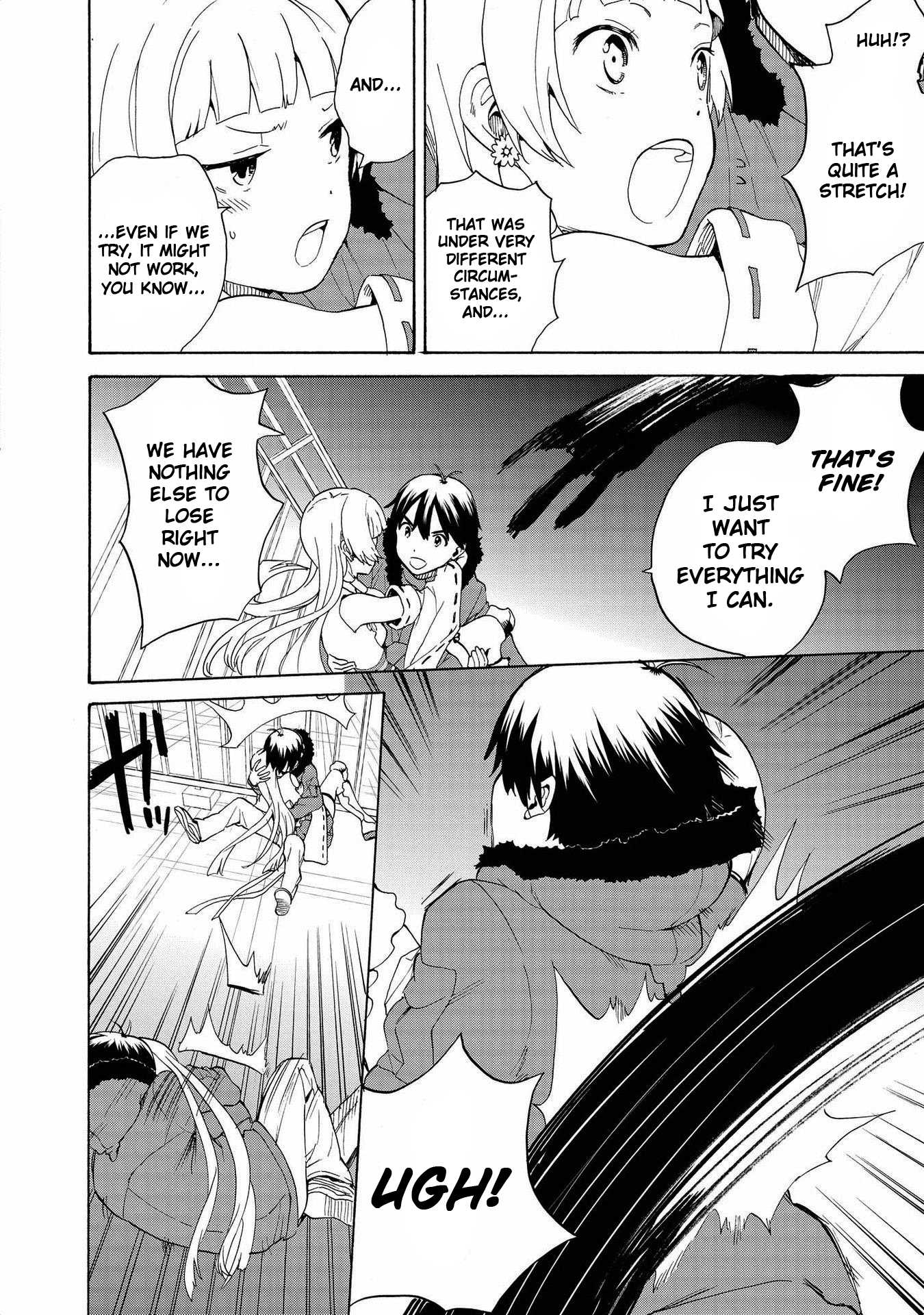 Kannagi Chapter 73 page 12 - Chapter 73: I'll Protect My Princess with a Princess Carry