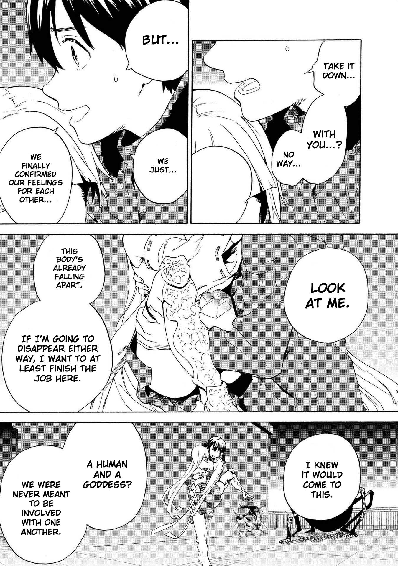 Kannagi Chapter 73 page 5 - Chapter 73: I'll Protect My Princess with a Princess Carry