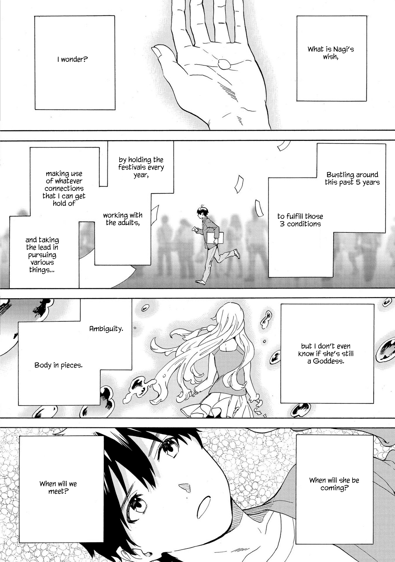 Kannagi Chapter 75 page 20 - Chapter 75: The Calmness by the Sakura Trees