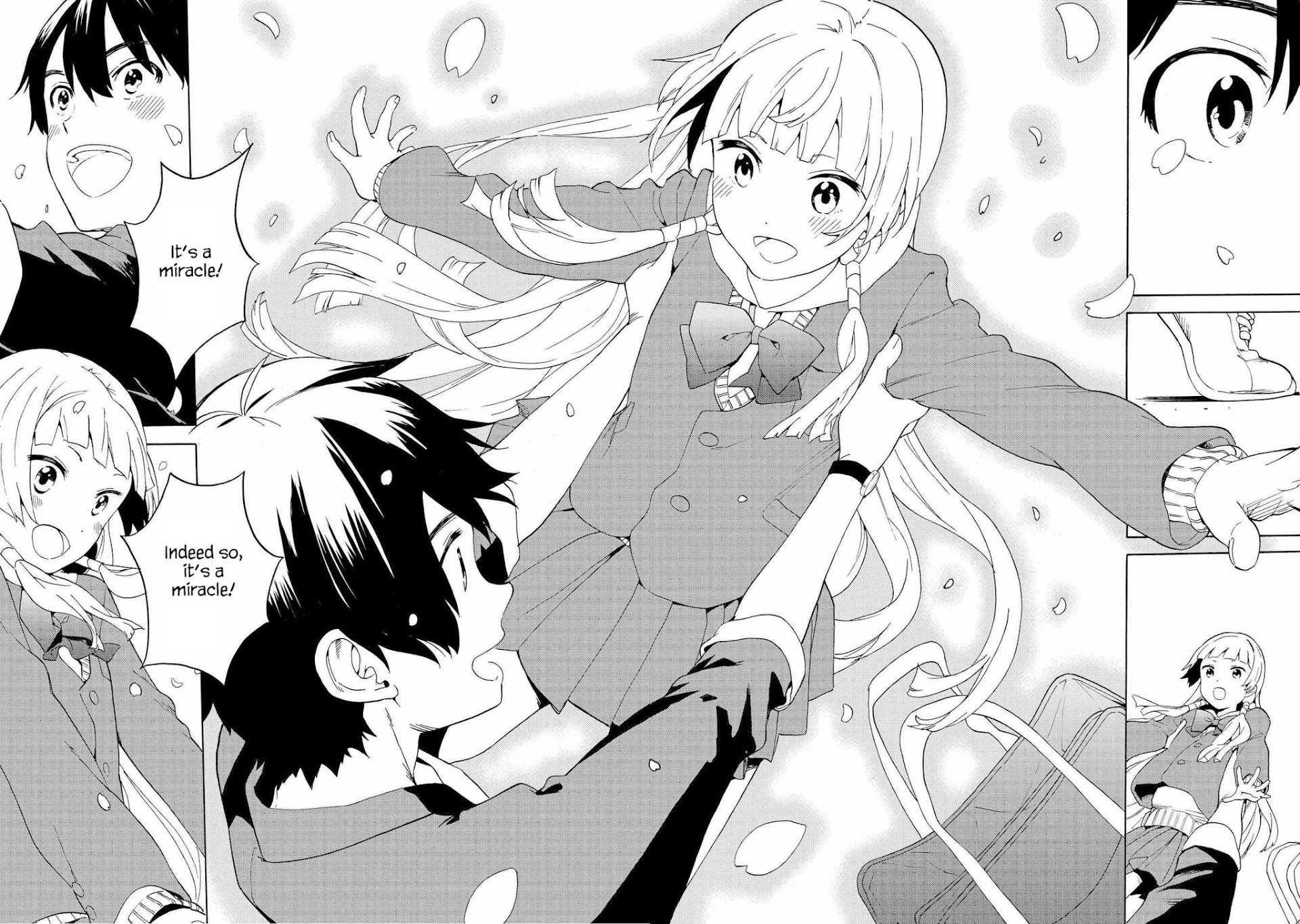 Kannagi Chapter 75 page 32 - Chapter 75: The Calmness by the Sakura Trees