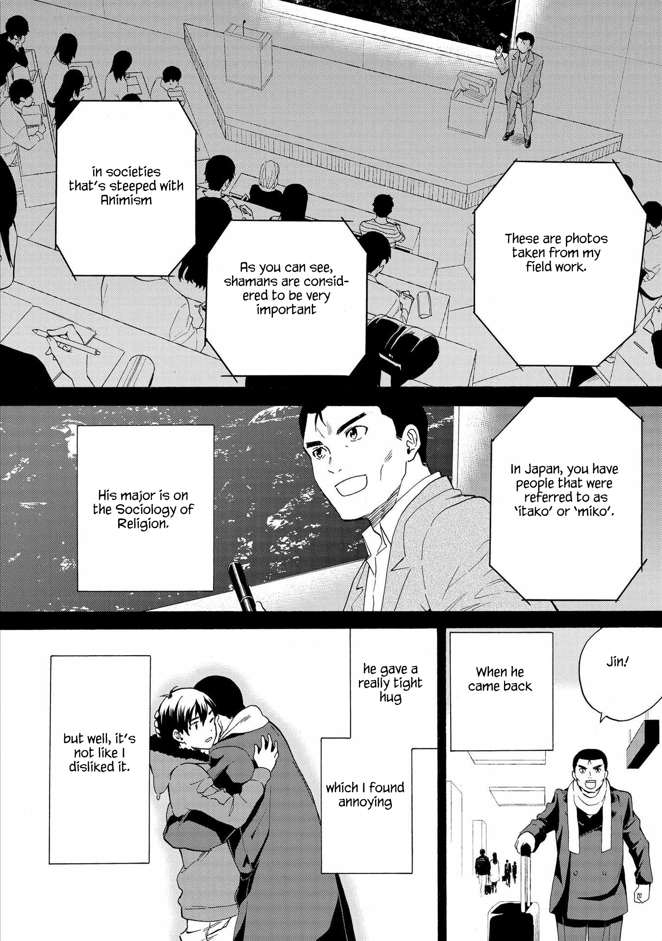 Kannagi Chapter 75 page 8 - Chapter 75: The Calmness by the Sakura Trees