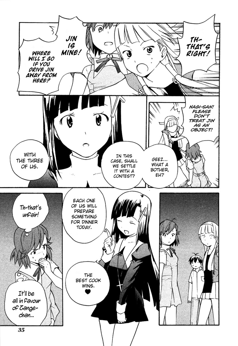 Kannagi Chapter 8 page 11 - Chapter 8: The Fiery Devils for Hire x 2 + 1