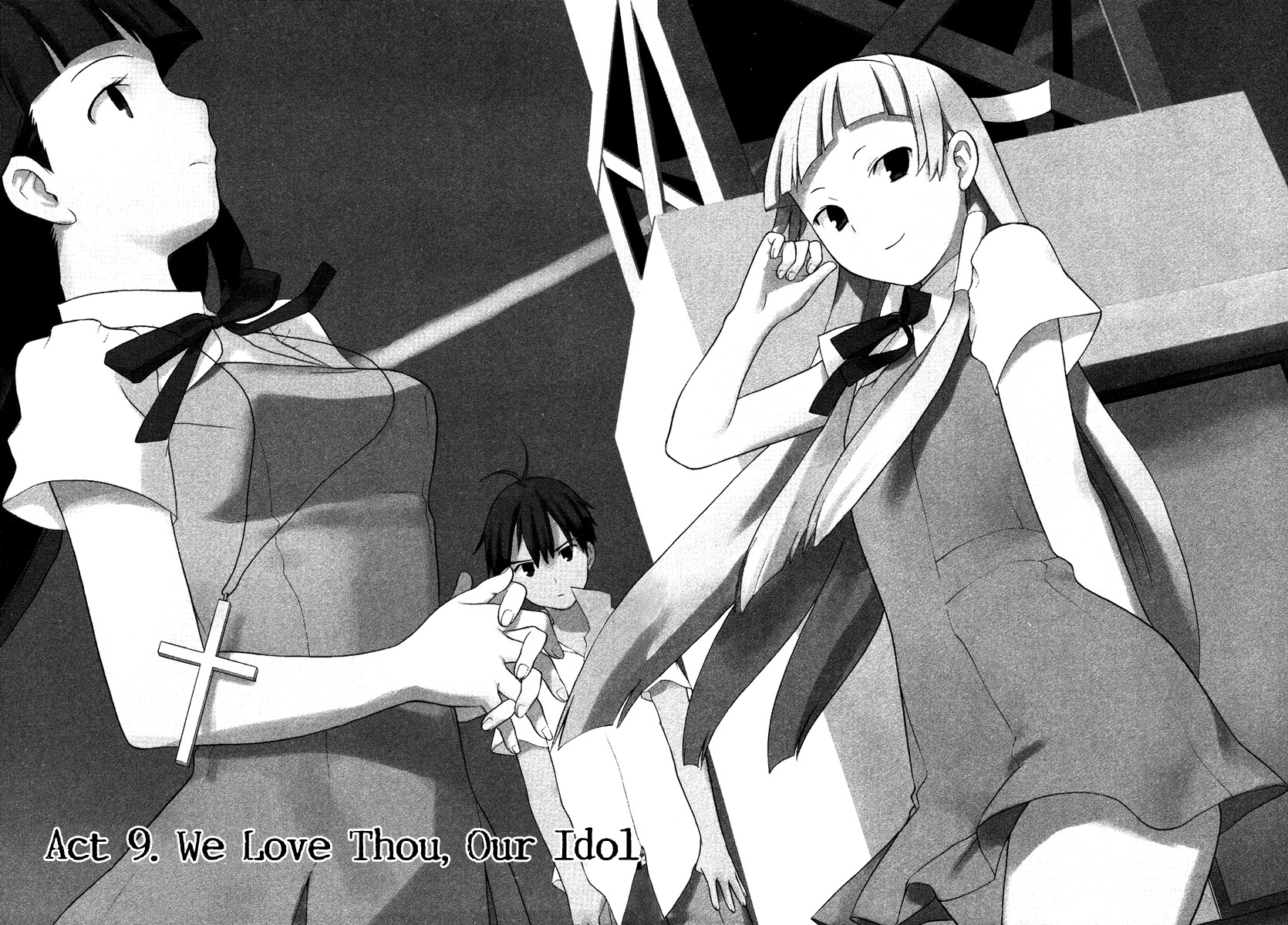 Kannagi Chapter 9 page 3 - Chapter 9: We Love Thou, Our Idol