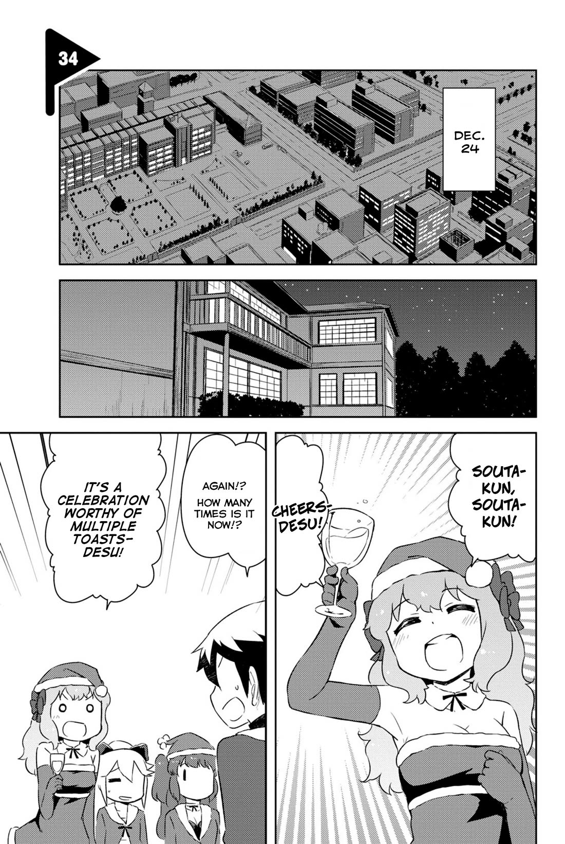 Kanojo ga Flag o Oraretara Chapter 34 page 2 - Chapter 34