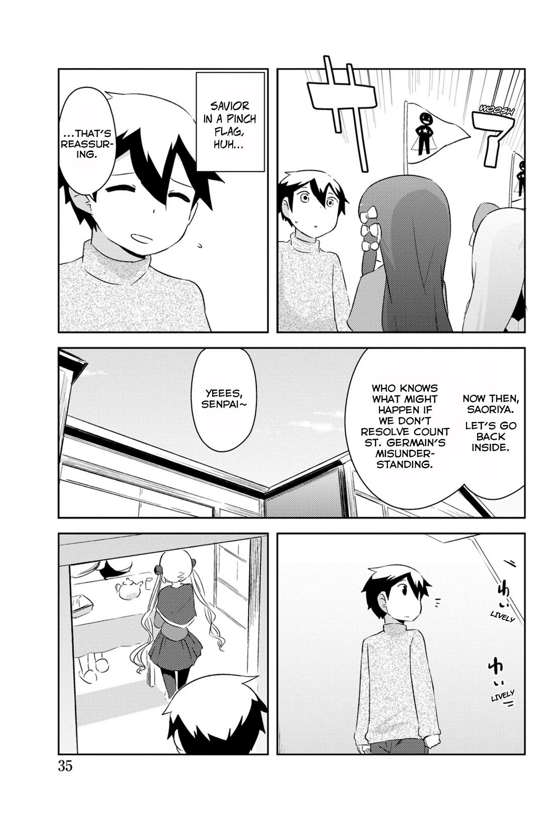 Kanojo ga Flag o Oraretara Chapter 35 page 32 - Chapter 35
