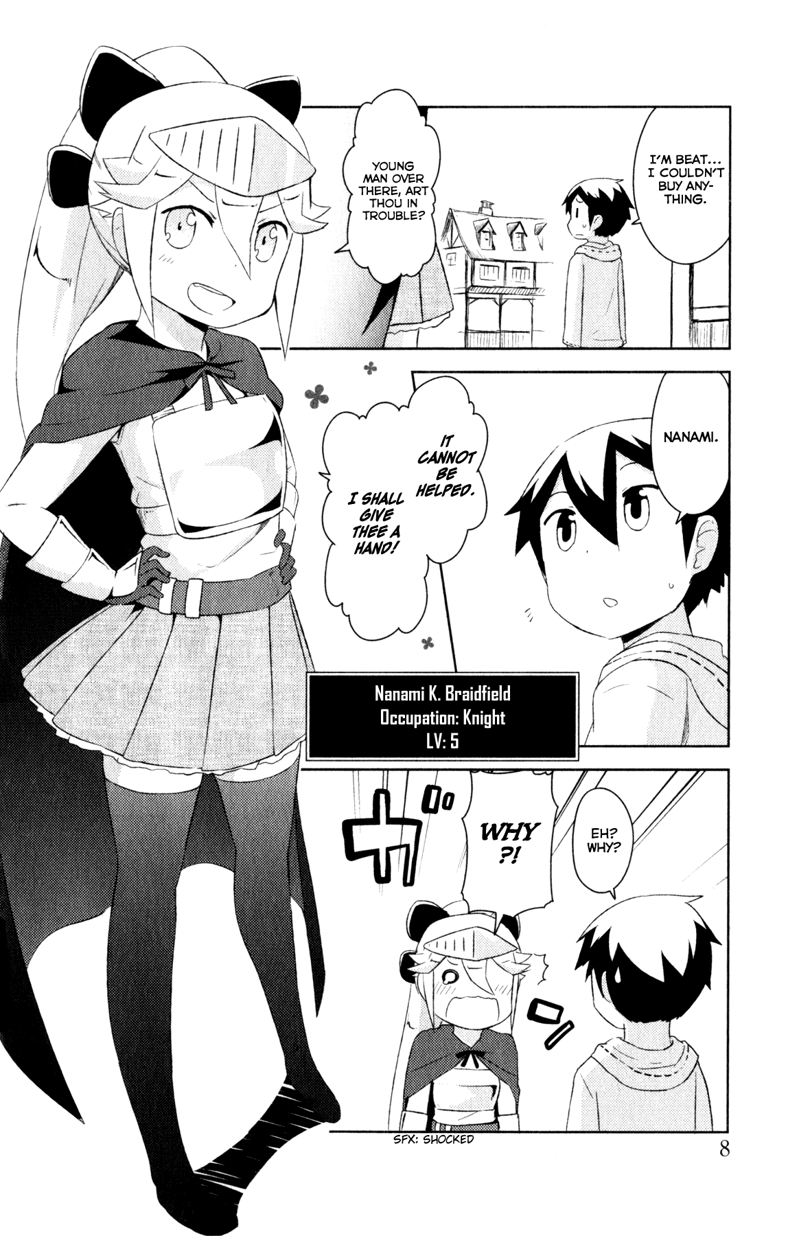Kanojo ga Flag wo Oraretara - Oo yuusha yo, Flag wo Tateteshimau to wa Nanigoto da!? Chapter 1.1 page 10 - Chapter 1.1: The Town of the Beginning