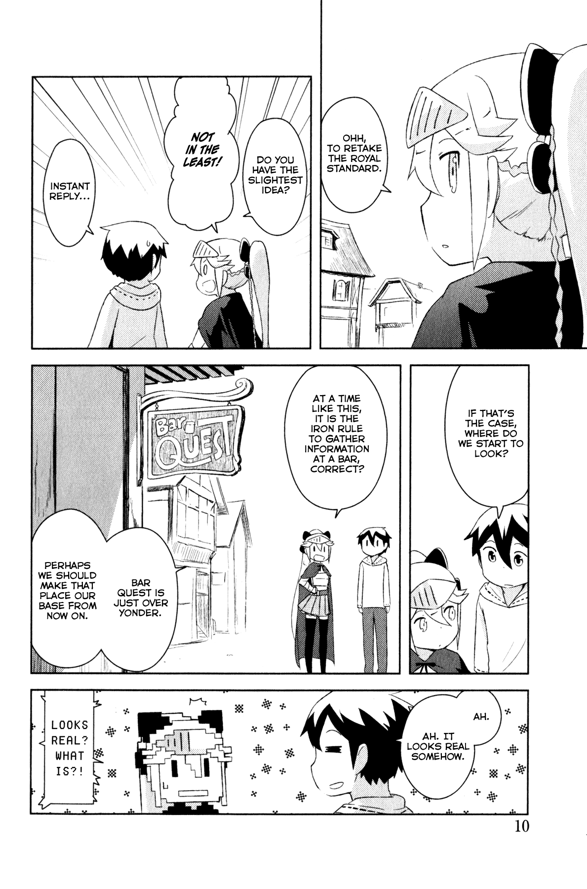 Kanojo ga Flag wo Oraretara - Oo yuusha yo, Flag wo Tateteshimau to wa Nanigoto da!? Chapter 1.1 page 12 - Chapter 1.1: The Town of the Beginning