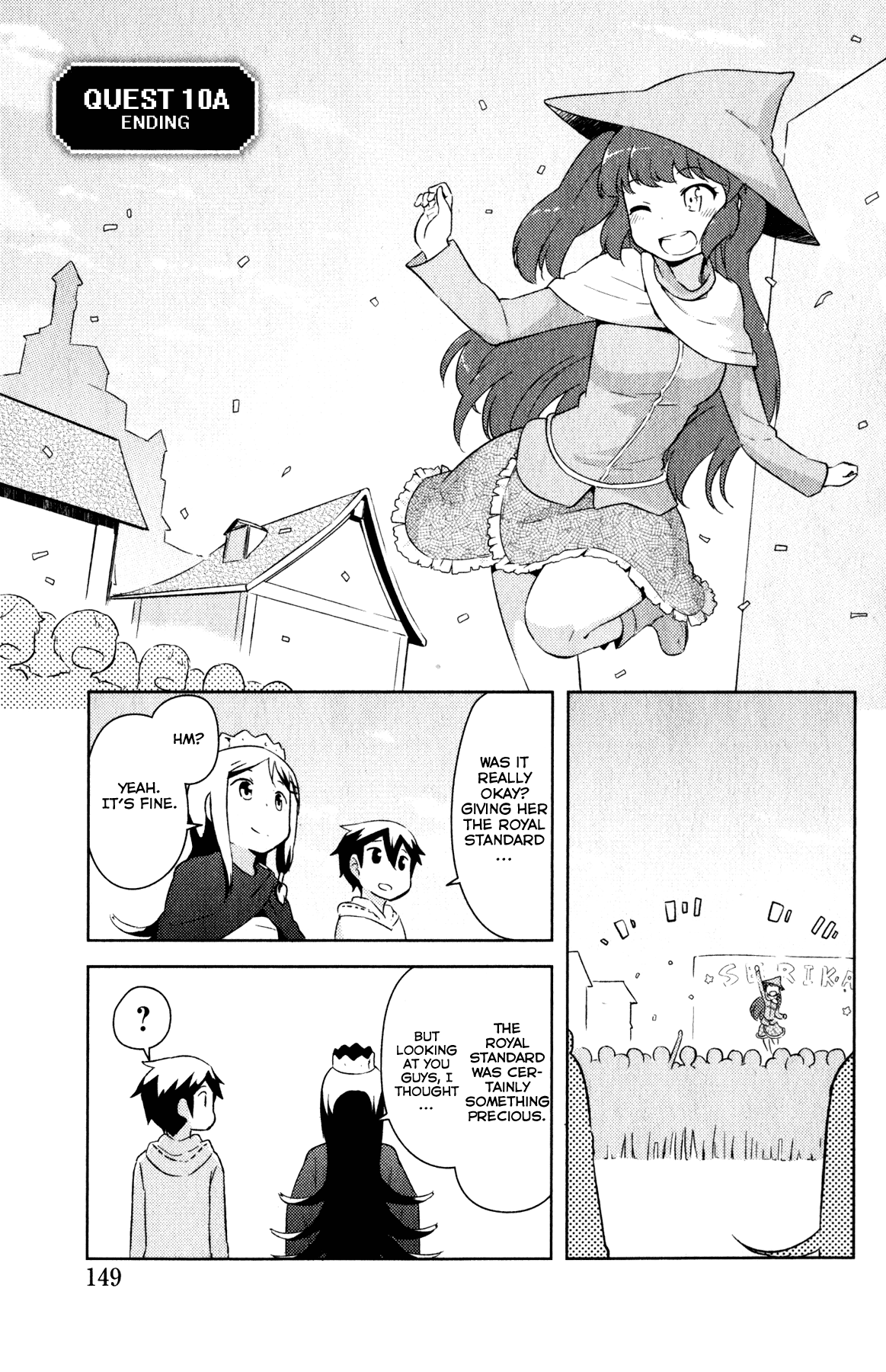 Kanojo ga Flag wo Oraretara - Oo yuusha yo, Flag wo Tateteshimau to wa Nanigoto da!? Chapter 10.1 page 1 - Chapter 10.1: Ending