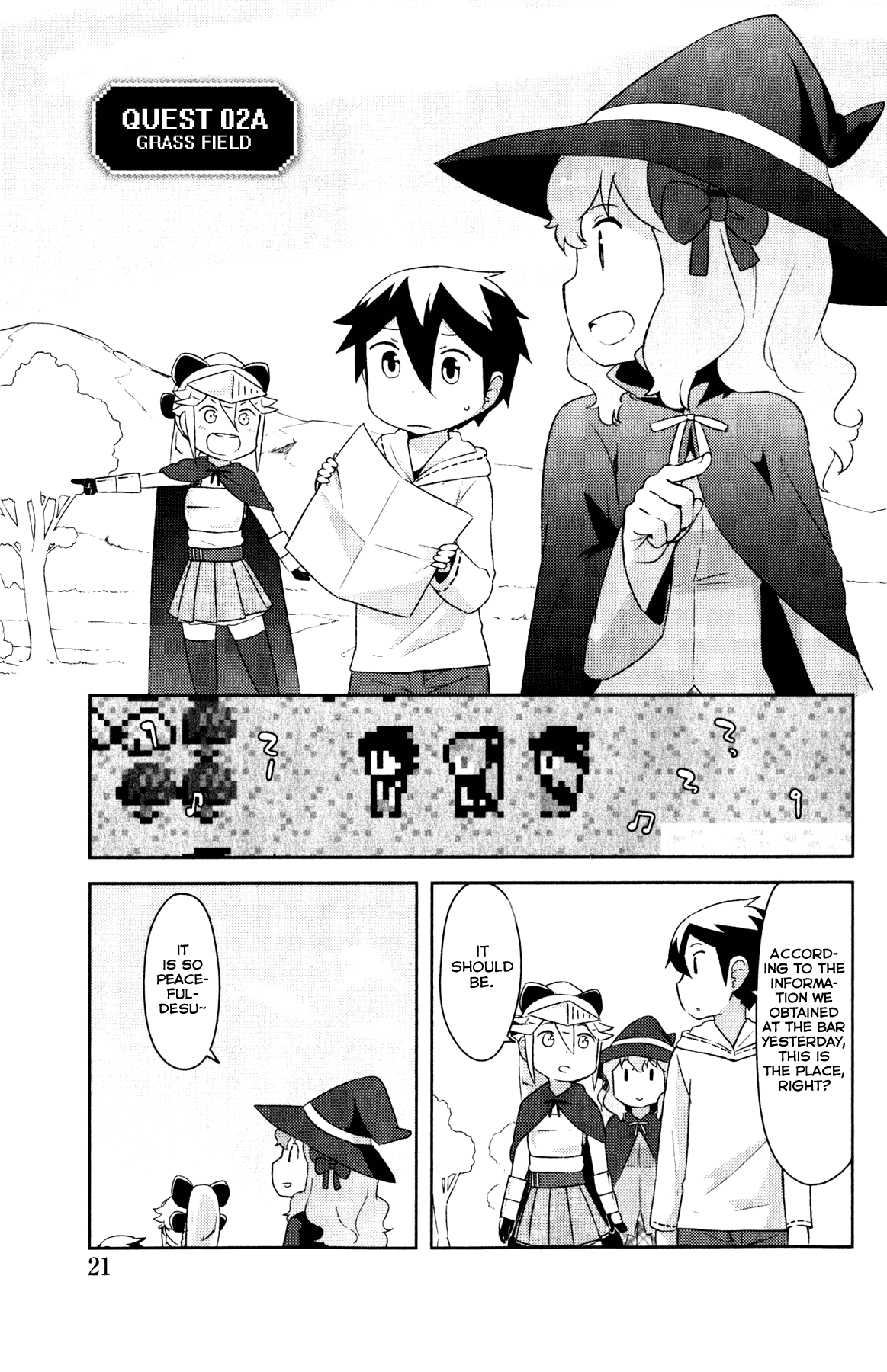 Kanojo ga Flag wo Oraretara - Oo yuusha yo, Flag wo Tateteshimau to wa Nanigoto da!? Chapter 2.1 page 1 - Chapter 2.1: Grass Field