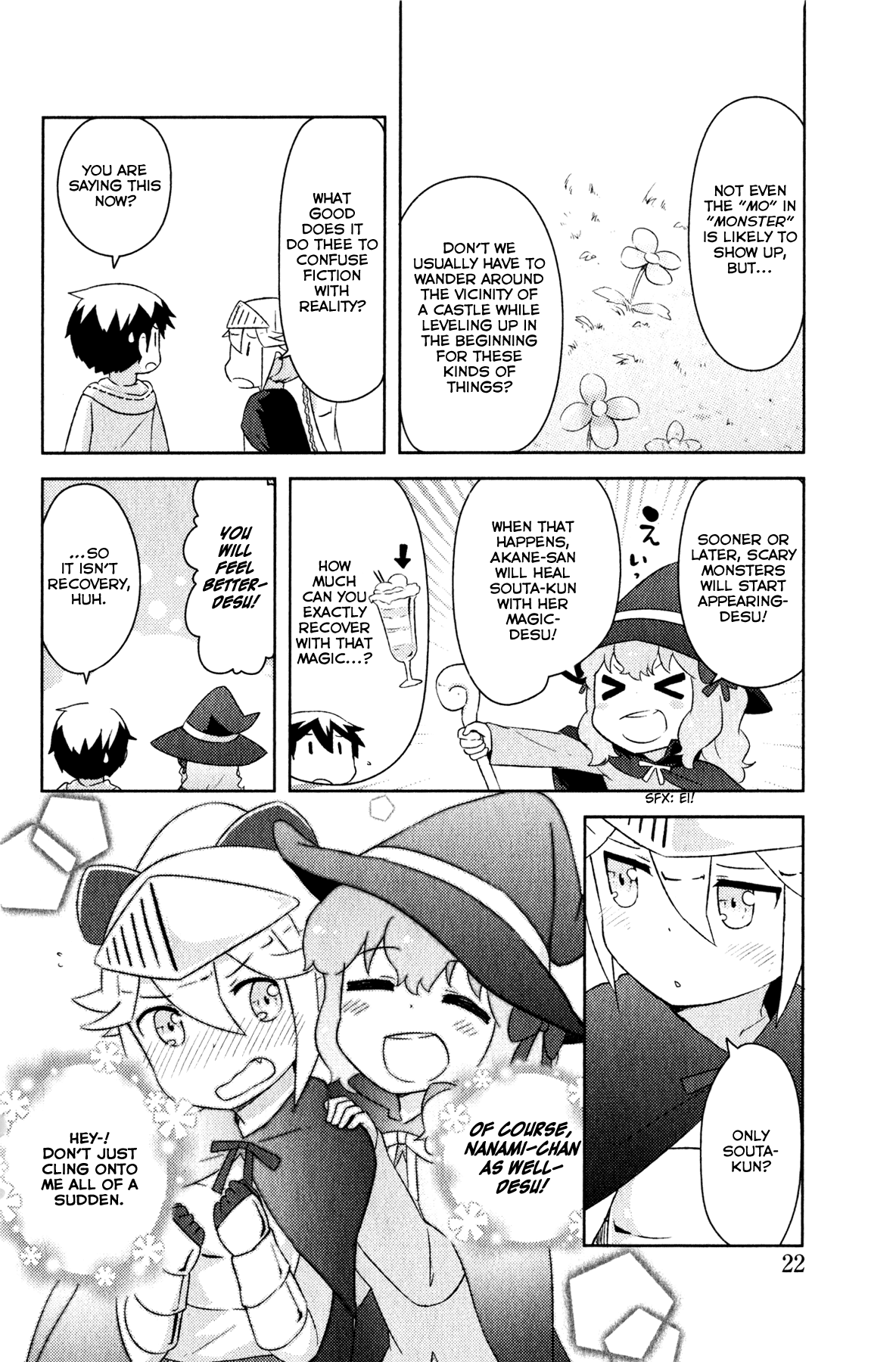 Kanojo ga Flag wo Oraretara - Oo yuusha yo, Flag wo Tateteshimau to wa Nanigoto da!? Chapter 2.1 page 2 - Chapter 2.1: Grass Field