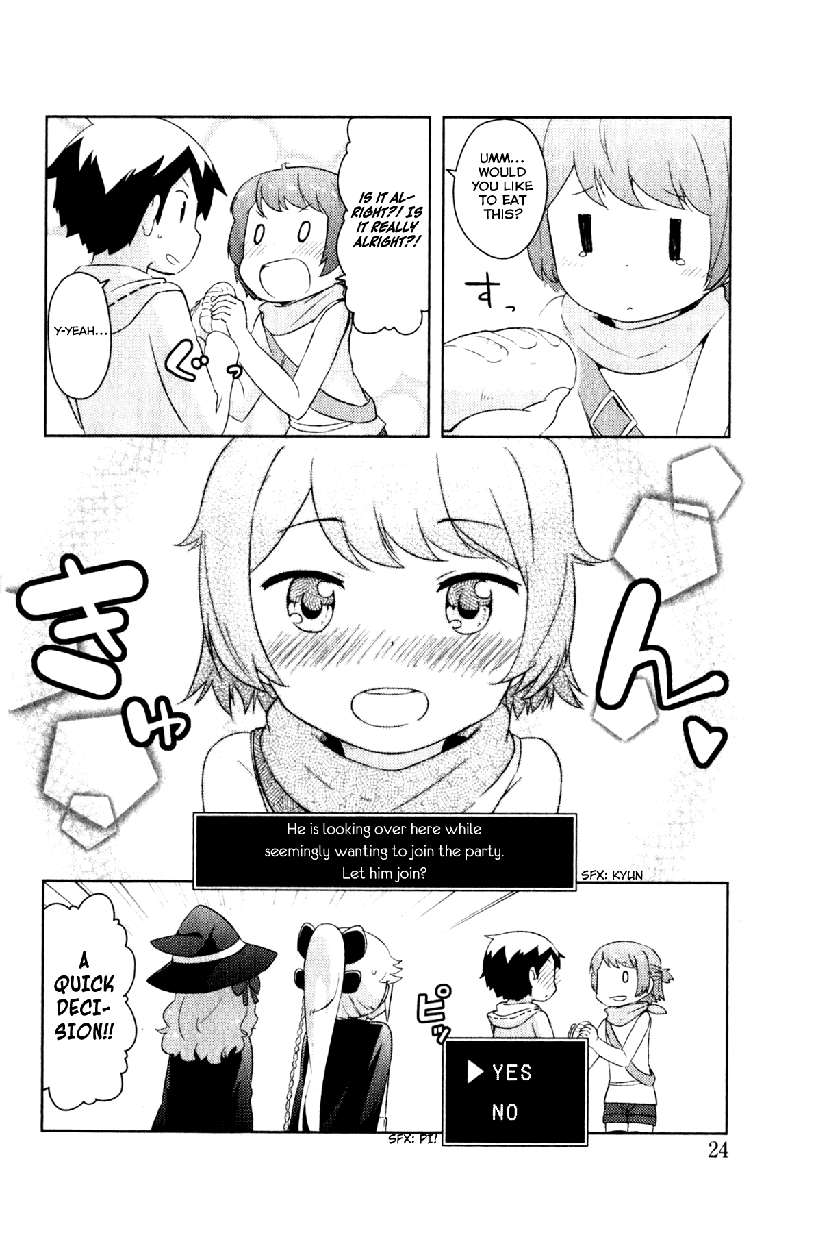Kanojo ga Flag wo Oraretara - Oo yuusha yo, Flag wo Tateteshimau to wa Nanigoto da!? Chapter 2.1 page 4 - Chapter 2.1: Grass Field
