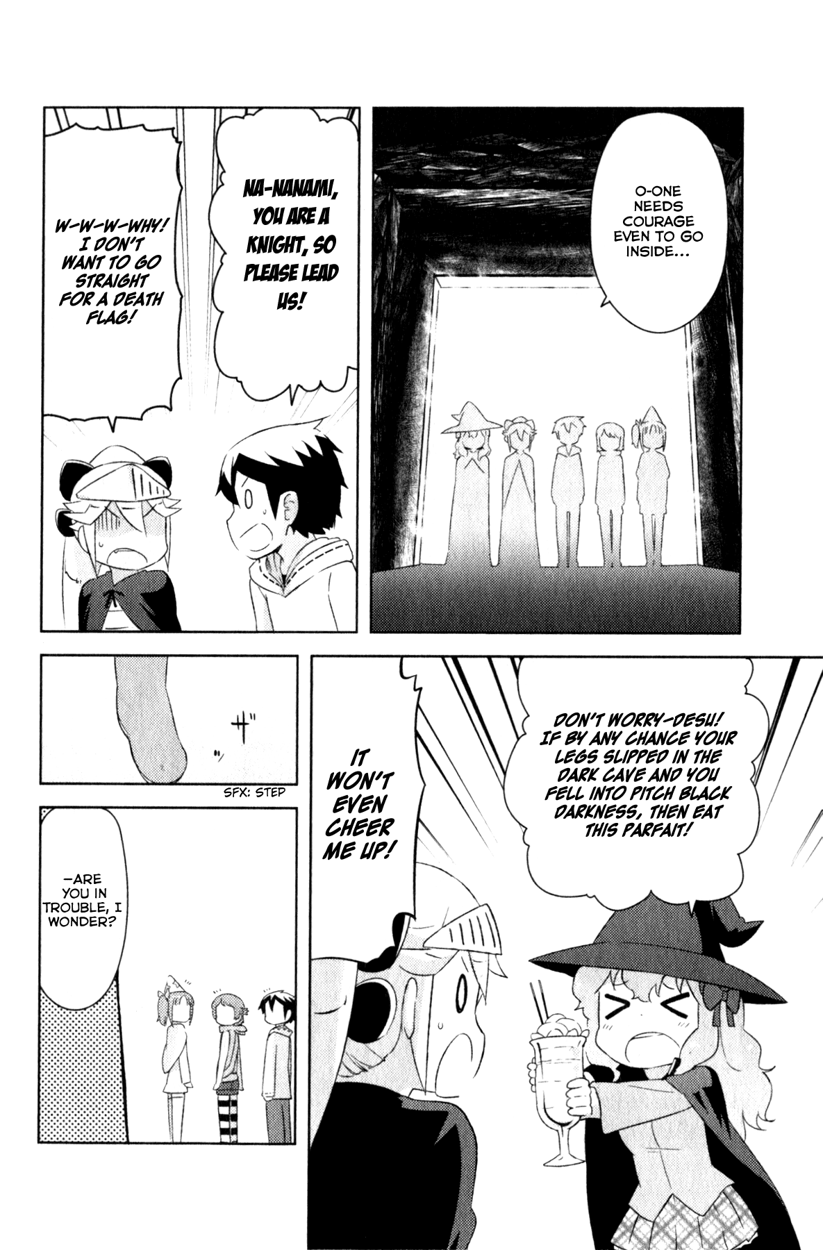 Kanojo ga Flag wo Oraretara - Oo yuusha yo, Flag wo Tateteshimau to wa Nanigoto da!? Chapter 3.1 page 2 - Chapter 3.1: Cave Field