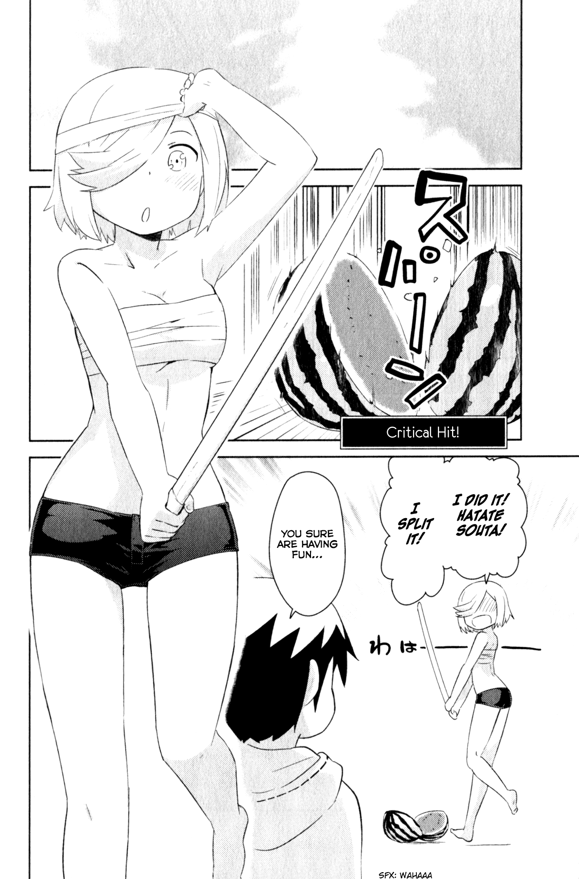 Kanojo ga Flag wo Oraretara - Oo yuusha yo, Flag wo Tateteshimau to wa Nanigoto da!? Chapter 4.1 page 6 - Chapter 4.1: Sea Field