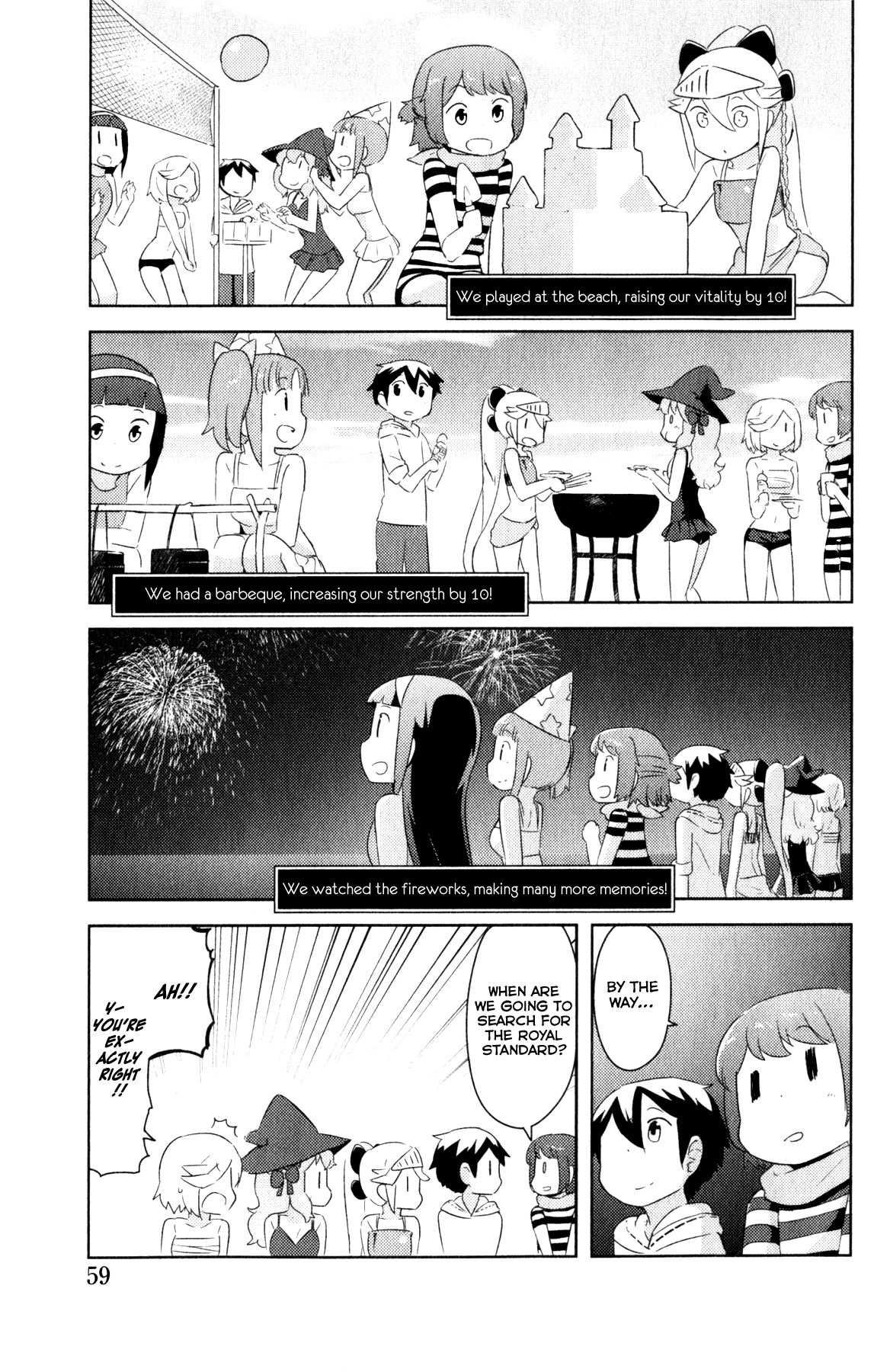 Kanojo ga Flag wo Oraretara - Oo yuusha yo, Flag wo Tateteshimau to wa Nanigoto da!? Chapter 4.1 page 7 - Chapter 4.1: Sea Field
