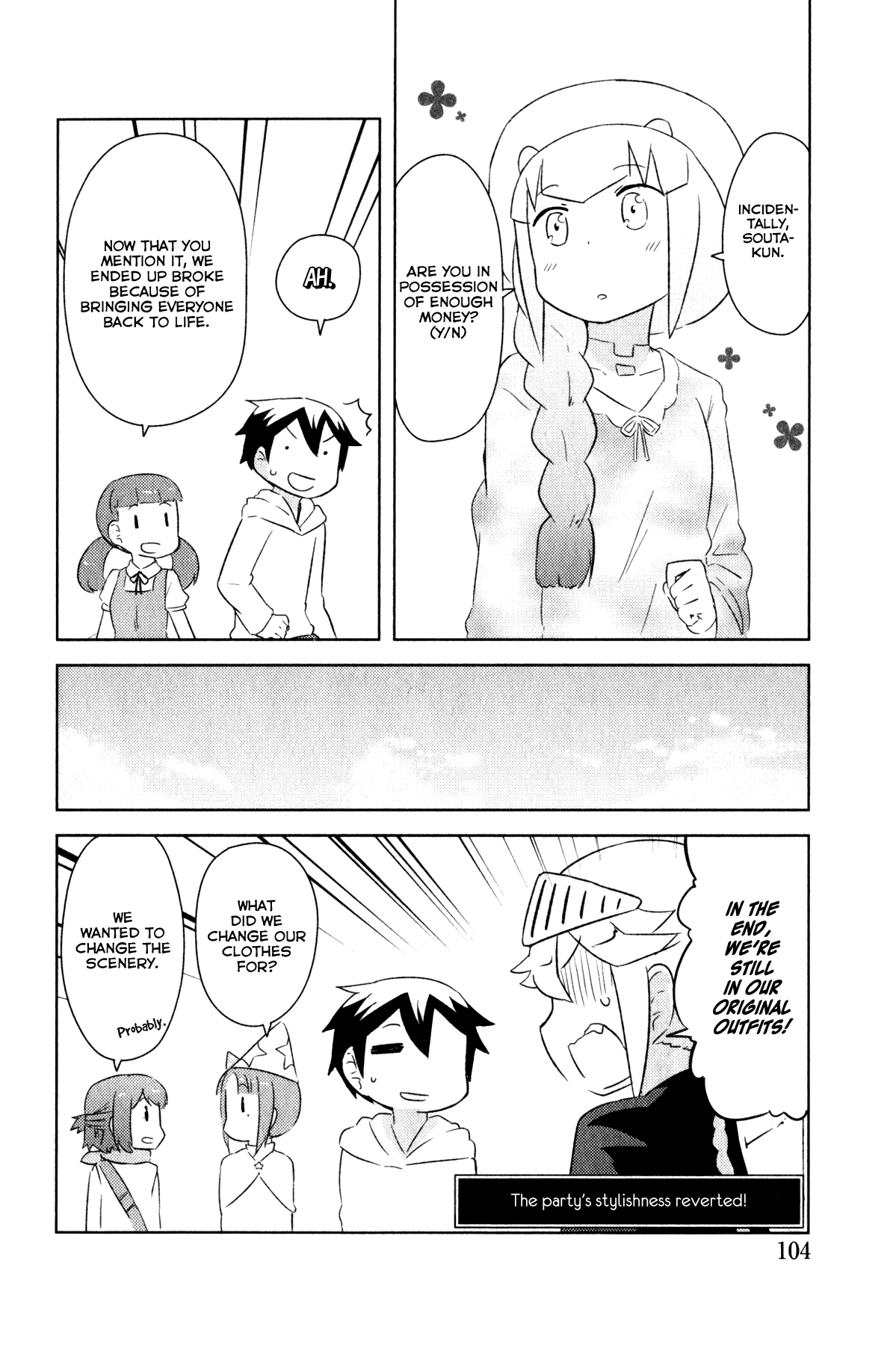 Kanojo ga Flag wo Oraretara - Oo yuusha yo, Flag wo Tateteshimau to wa Nanigoto da!? Chapter 7.1 page 4 - Chapter 7.1: Forest Field