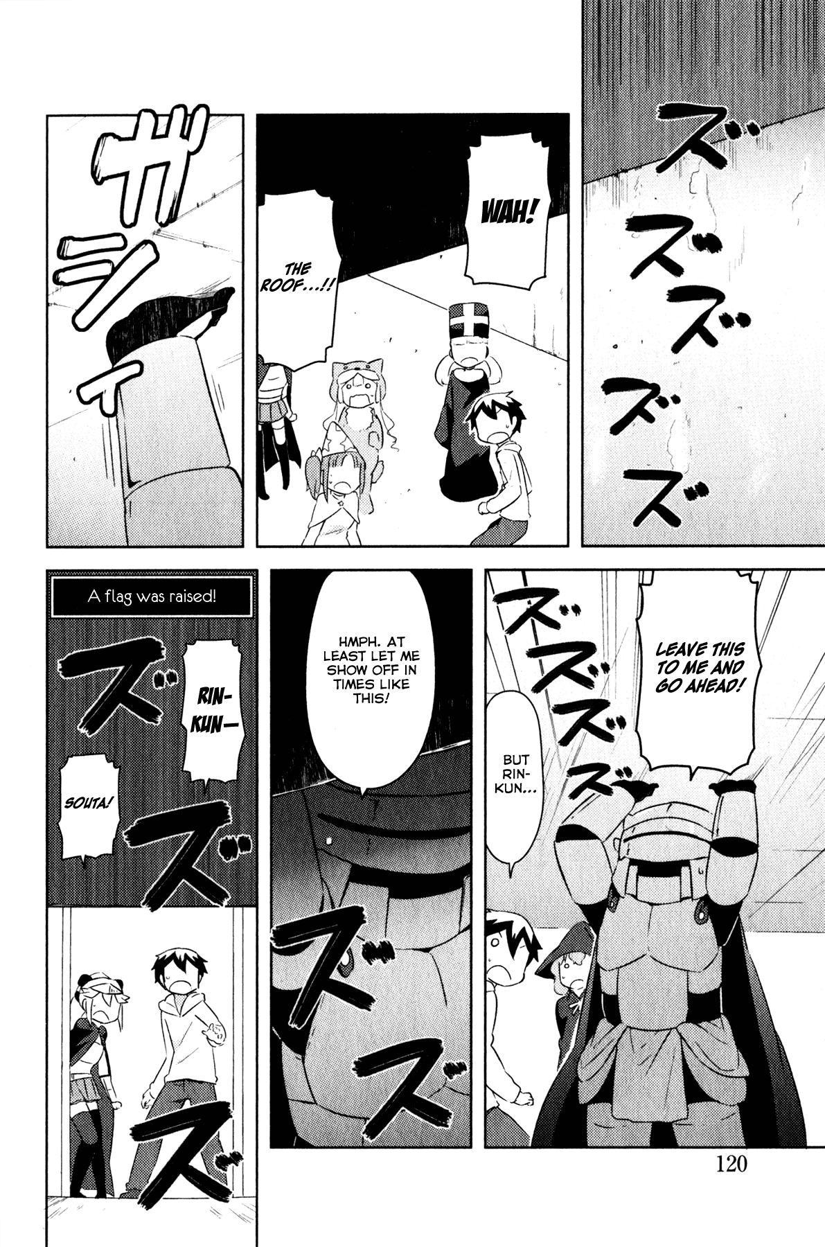 Kanojo ga Flag wo Oraretara - Oo yuusha yo, Flag wo Tateteshimau to wa Nanigoto da!? Chapter 8.1 page 4 - Chapter 8.1: Temple Field