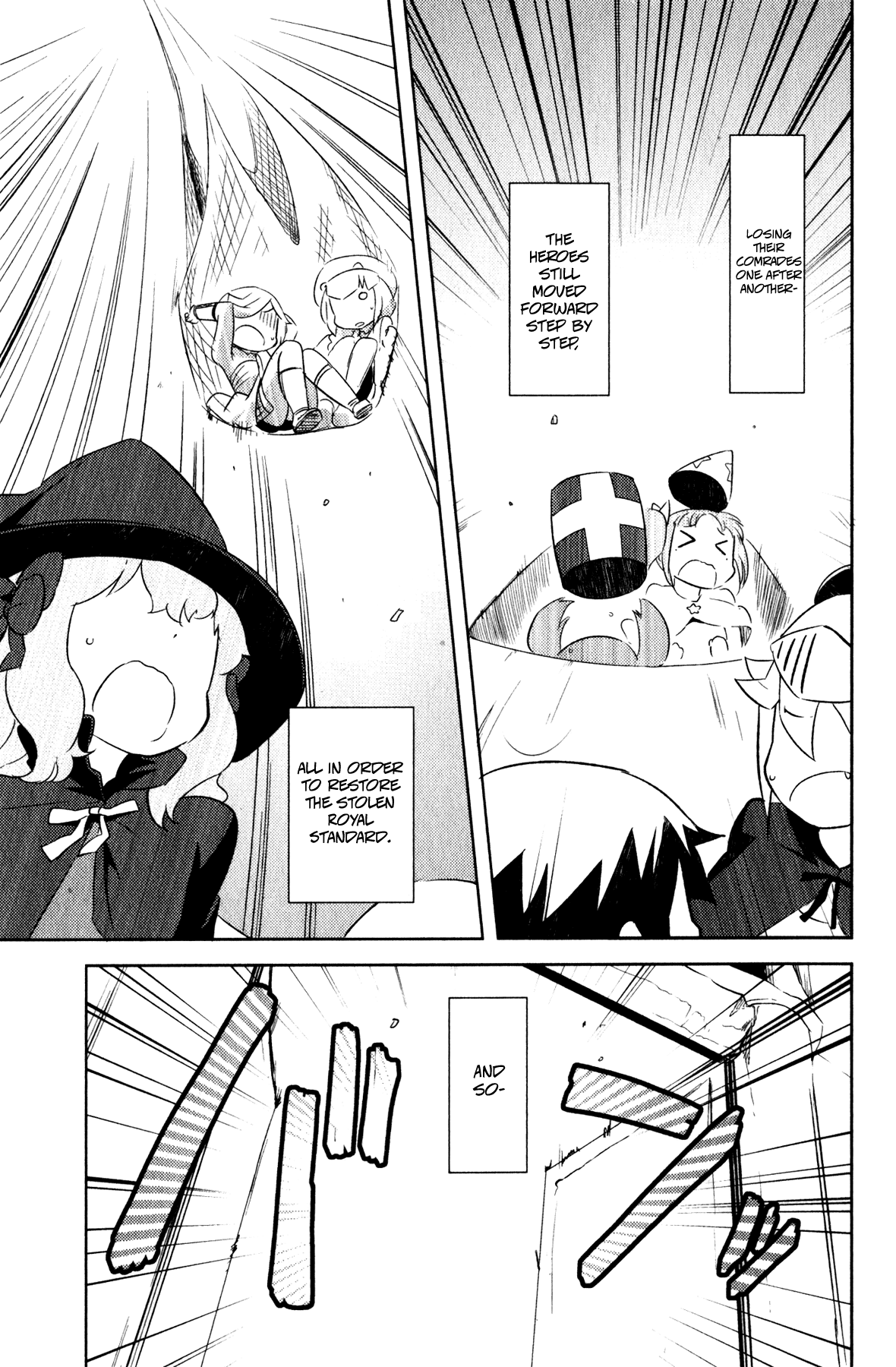 Kanojo ga Flag wo Oraretara - Oo yuusha yo, Flag wo Tateteshimau to wa Nanigoto da!? Chapter 8.1 page 5 - Chapter 8.1: Temple Field