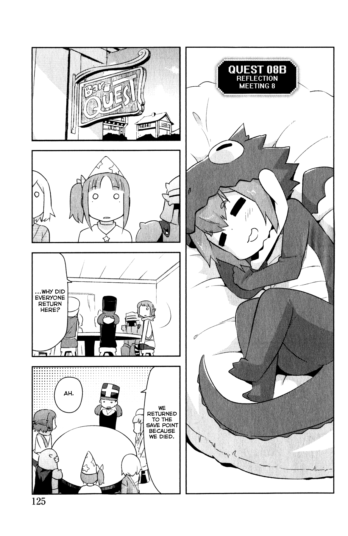 Kanojo ga Flag wo Oraretara - Oo yuusha yo, Flag wo Tateteshimau to wa Nanigoto da!? Chapter 8.2 page 1 - Chapter 8.2: Reflection Meeting 8