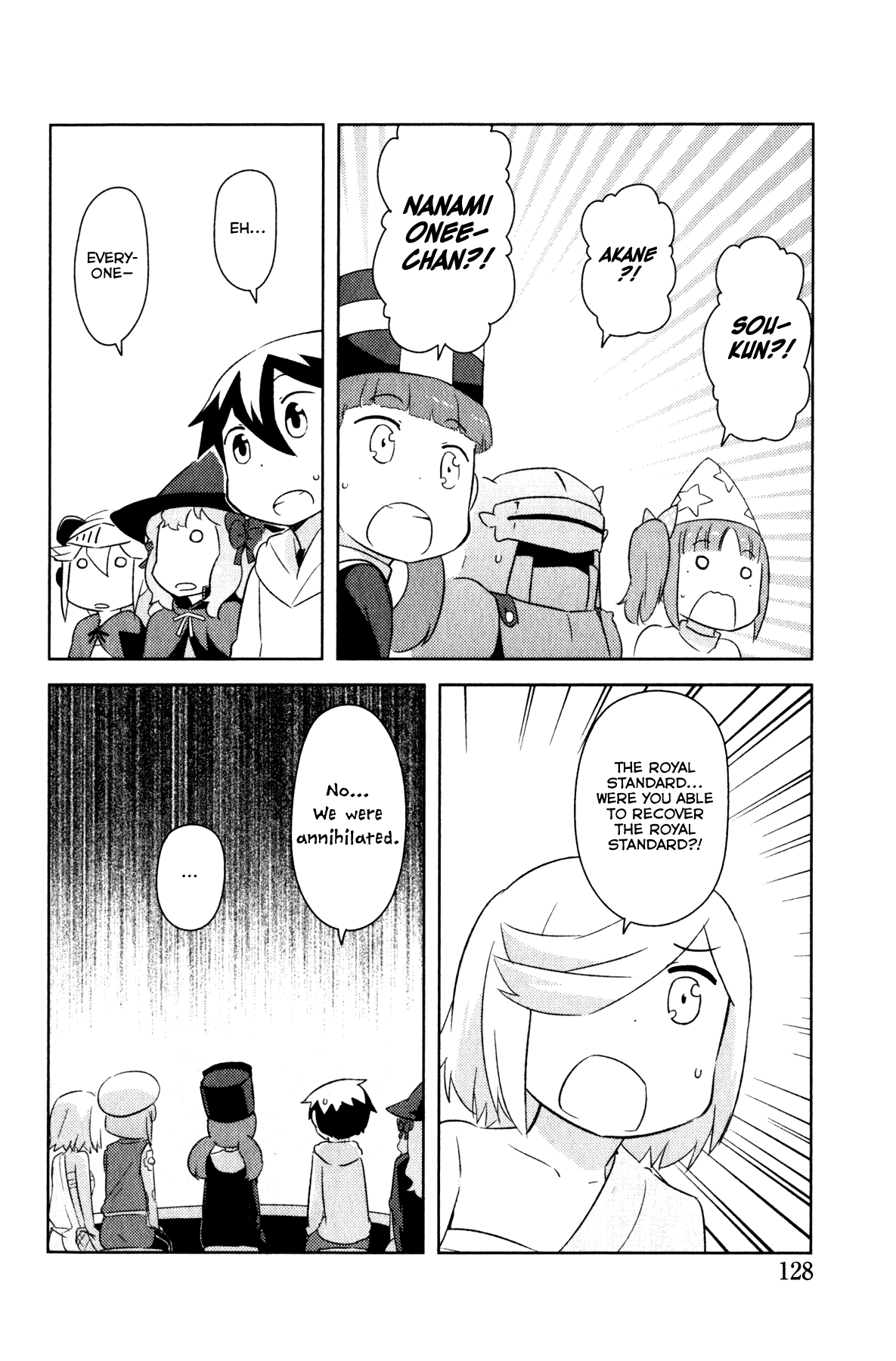 Kanojo ga Flag wo Oraretara - Oo yuusha yo, Flag wo Tateteshimau to wa Nanigoto da!? Chapter 8.2 page 4 - Chapter 8.2: Reflection Meeting 8