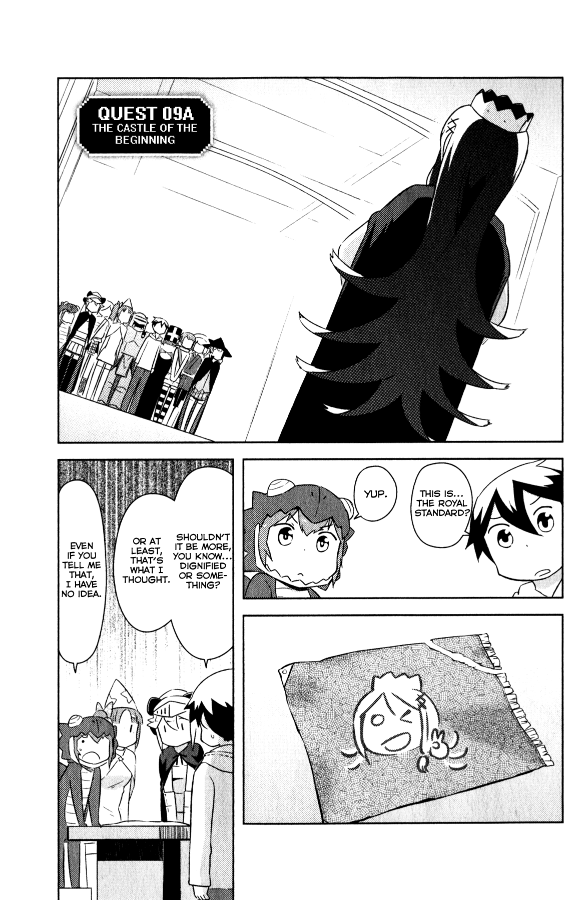 Kanojo ga Flag wo Oraretara - Oo yuusha yo, Flag wo Tateteshimau to wa Nanigoto da!? Chapter 9.1 page 1 - Chapter 9.1: The Castle of the Beginning