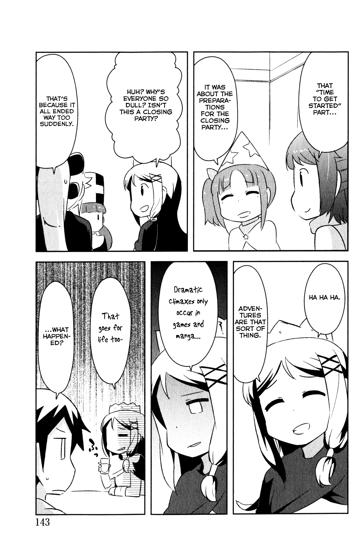 Kanojo ga Flag wo Oraretara - Oo yuusha yo, Flag wo Tateteshimau to wa Nanigoto da!? Chapter 9.2 page 3 - Chapter 9.2: Closing Party