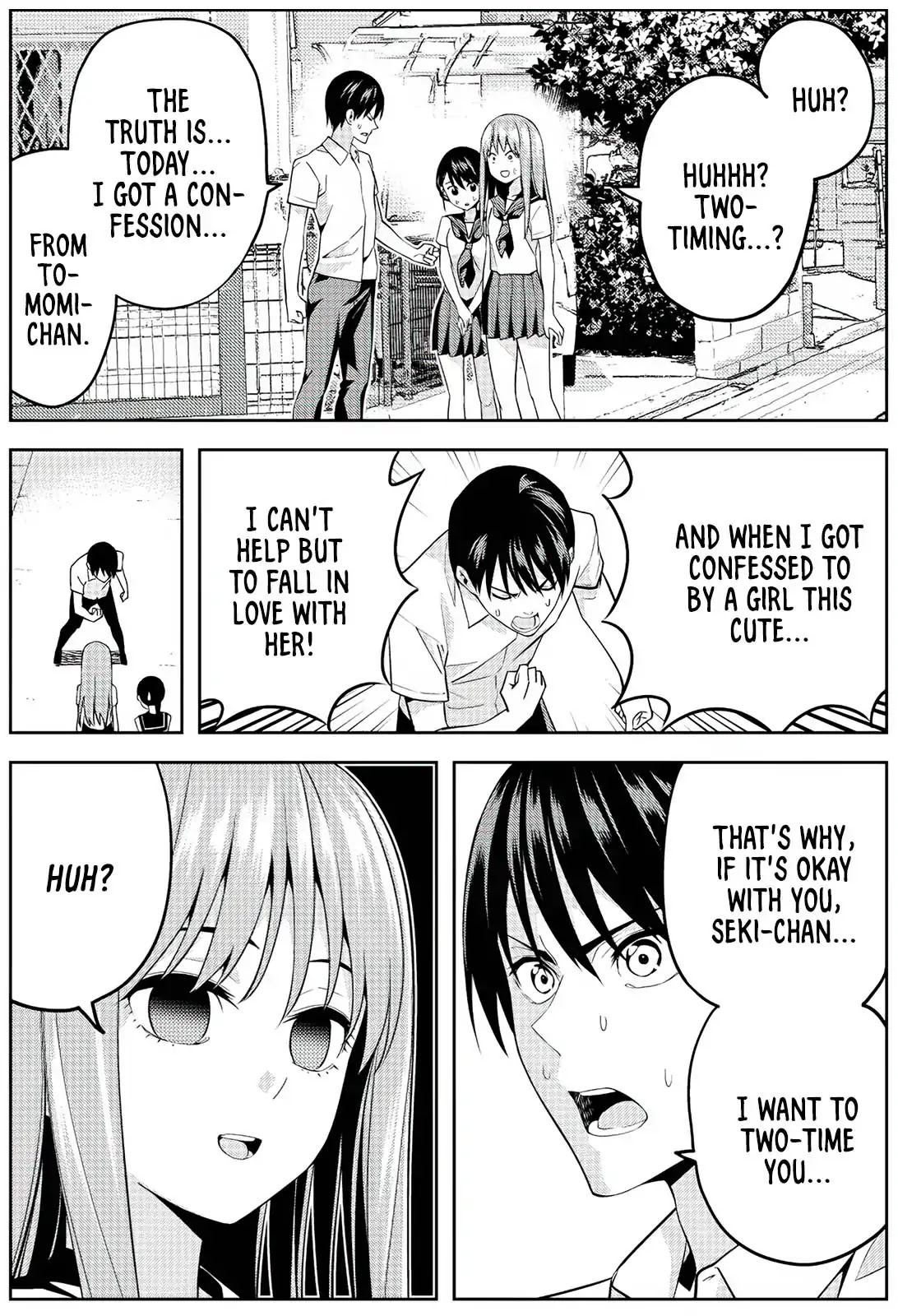 Kanojo ga Iru no ni, Betsu no Onnanoko ni Kokuhaku Sareta Chapter 3 page 1 - Chapter 3