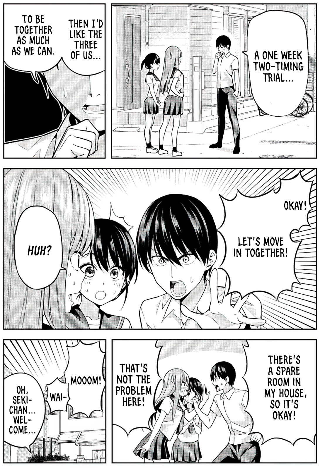 Kanojo ga Iru no ni, Betsu no Onnanoko ni Kokuhaku Sareta Chapter 5 page 1 - Chapter 5